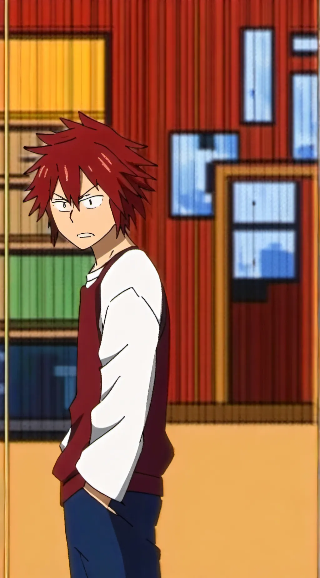 ai character: Kirishima background