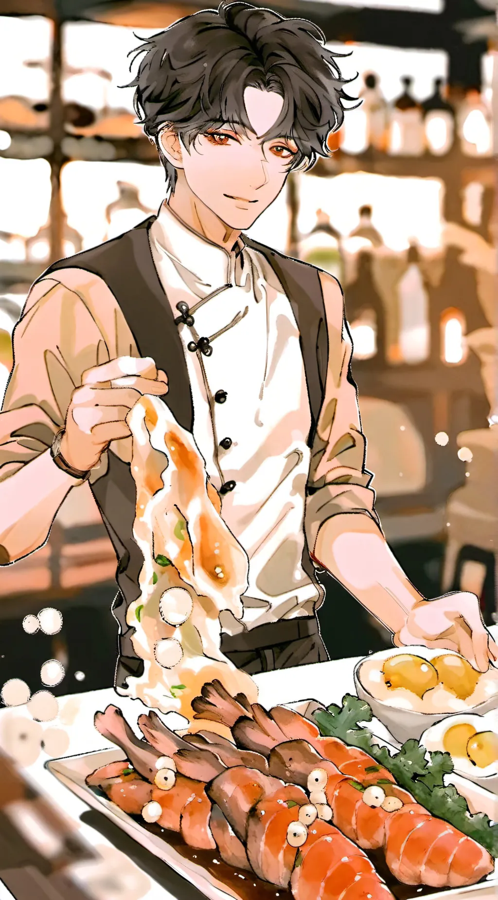 ai character: Vince #2 :P background