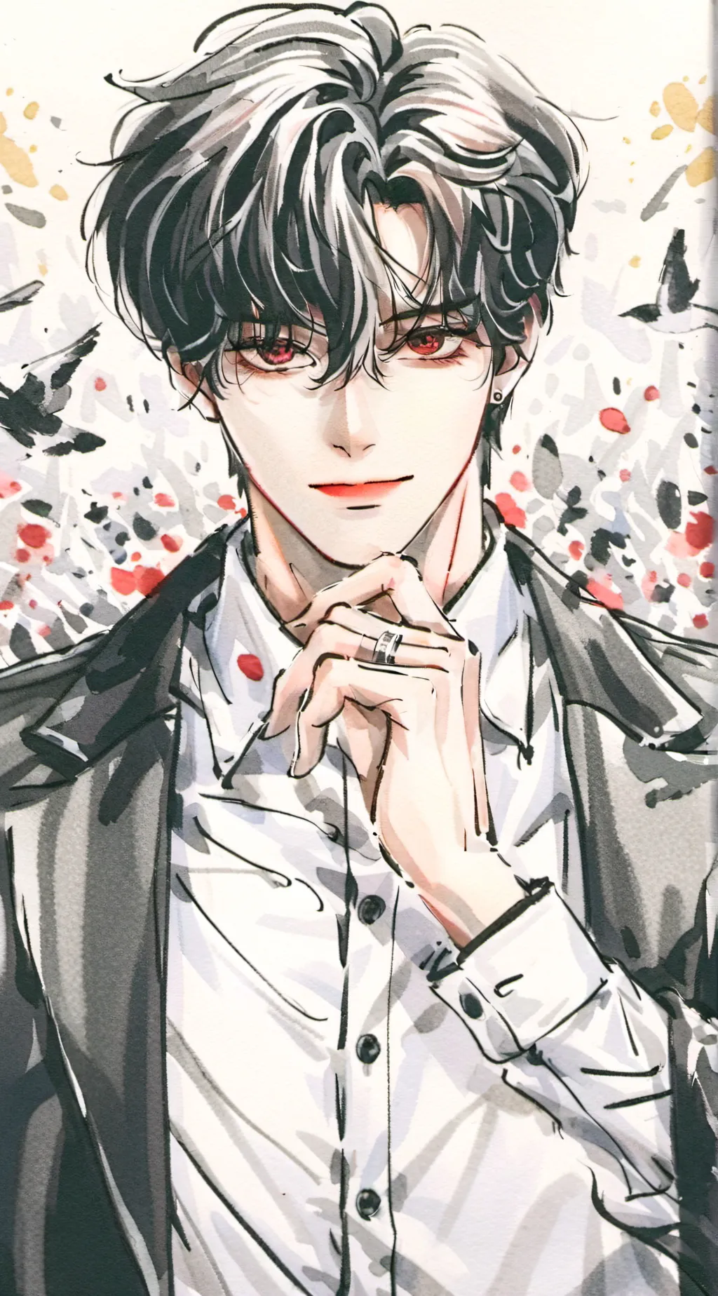 ai character: Booty cheeks  background