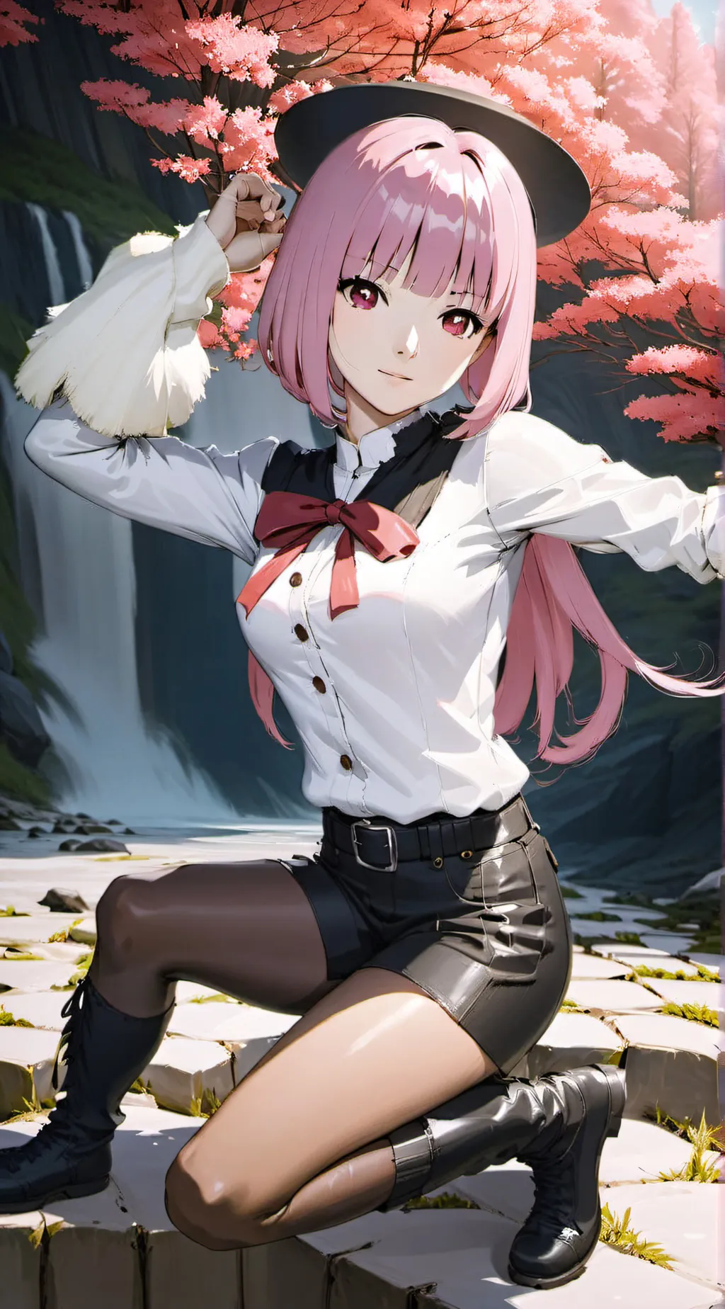 ai character: Boruto generation  background