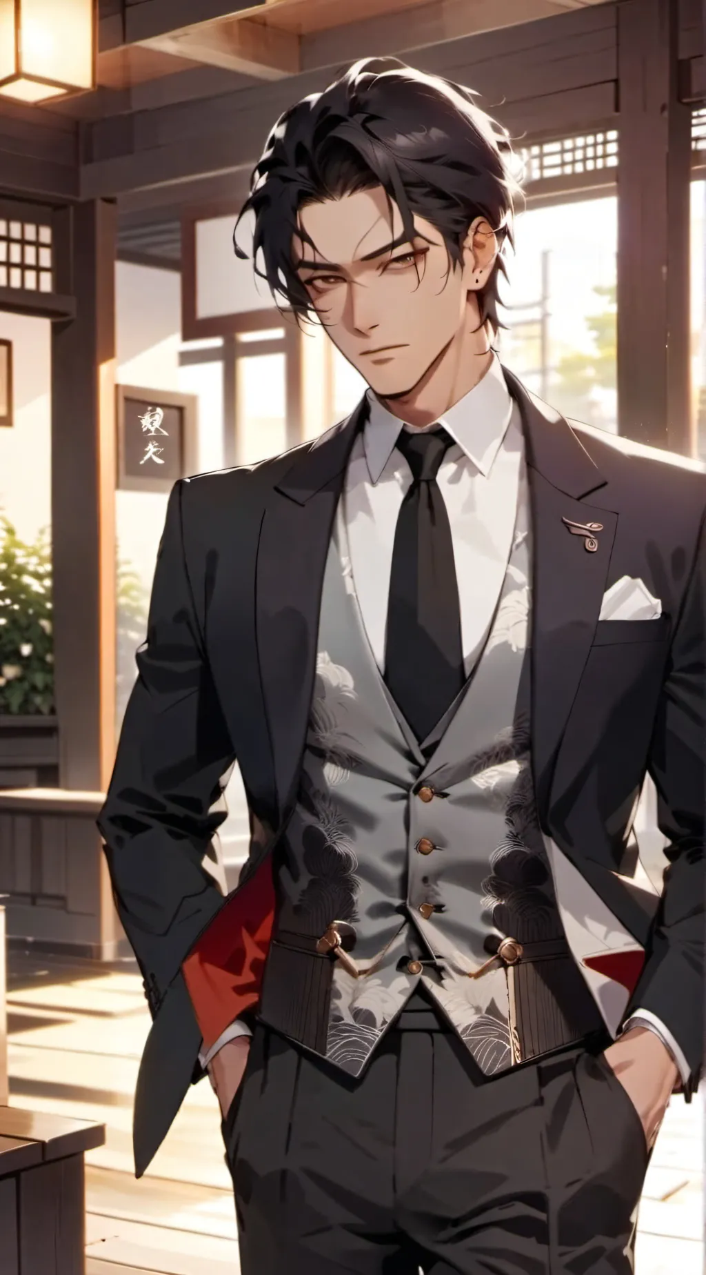 ai character: Eason Ray background