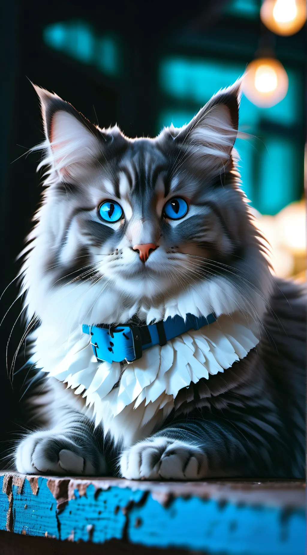 ai character: Ur Angel's Cat! background