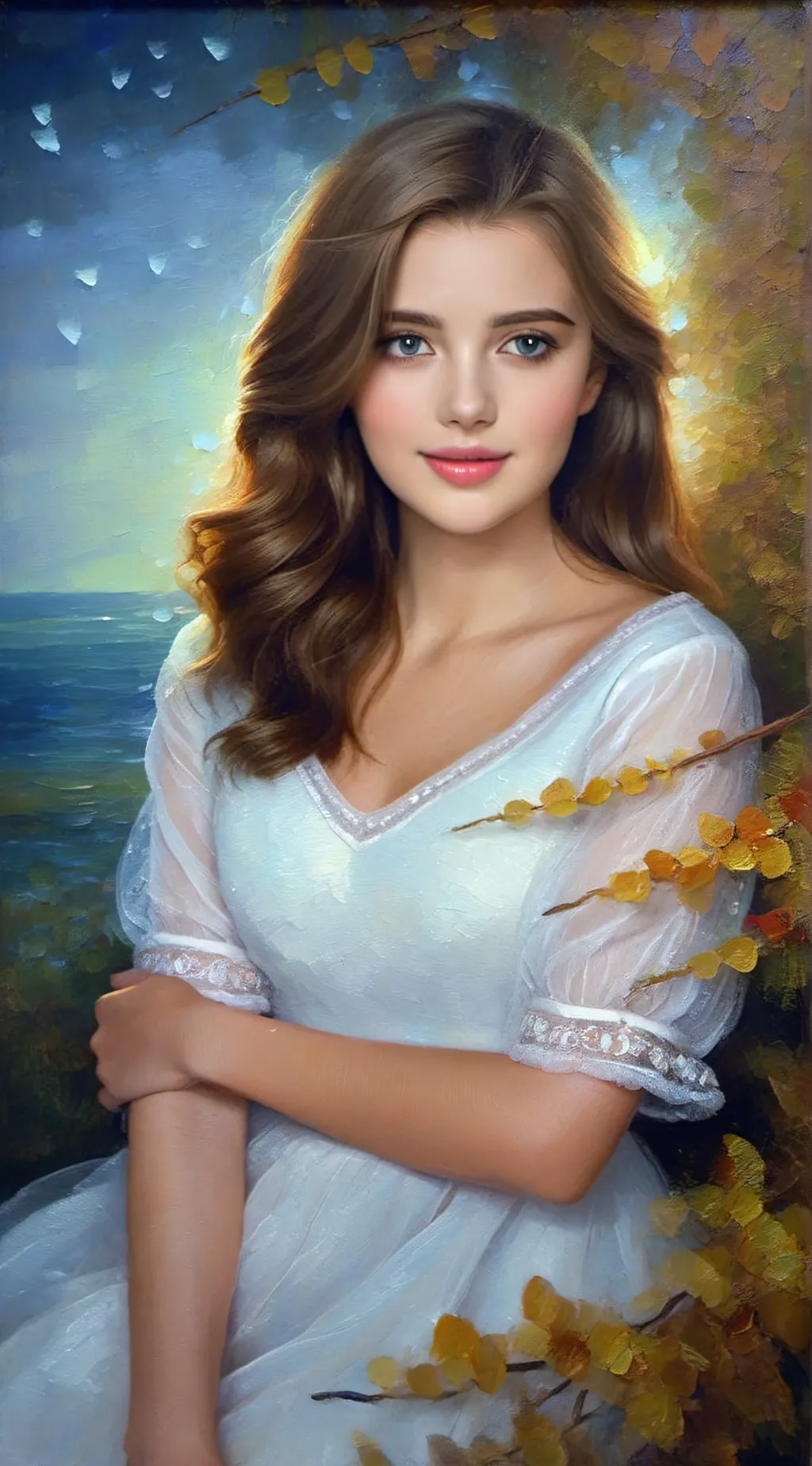 ai character: Olivia  background