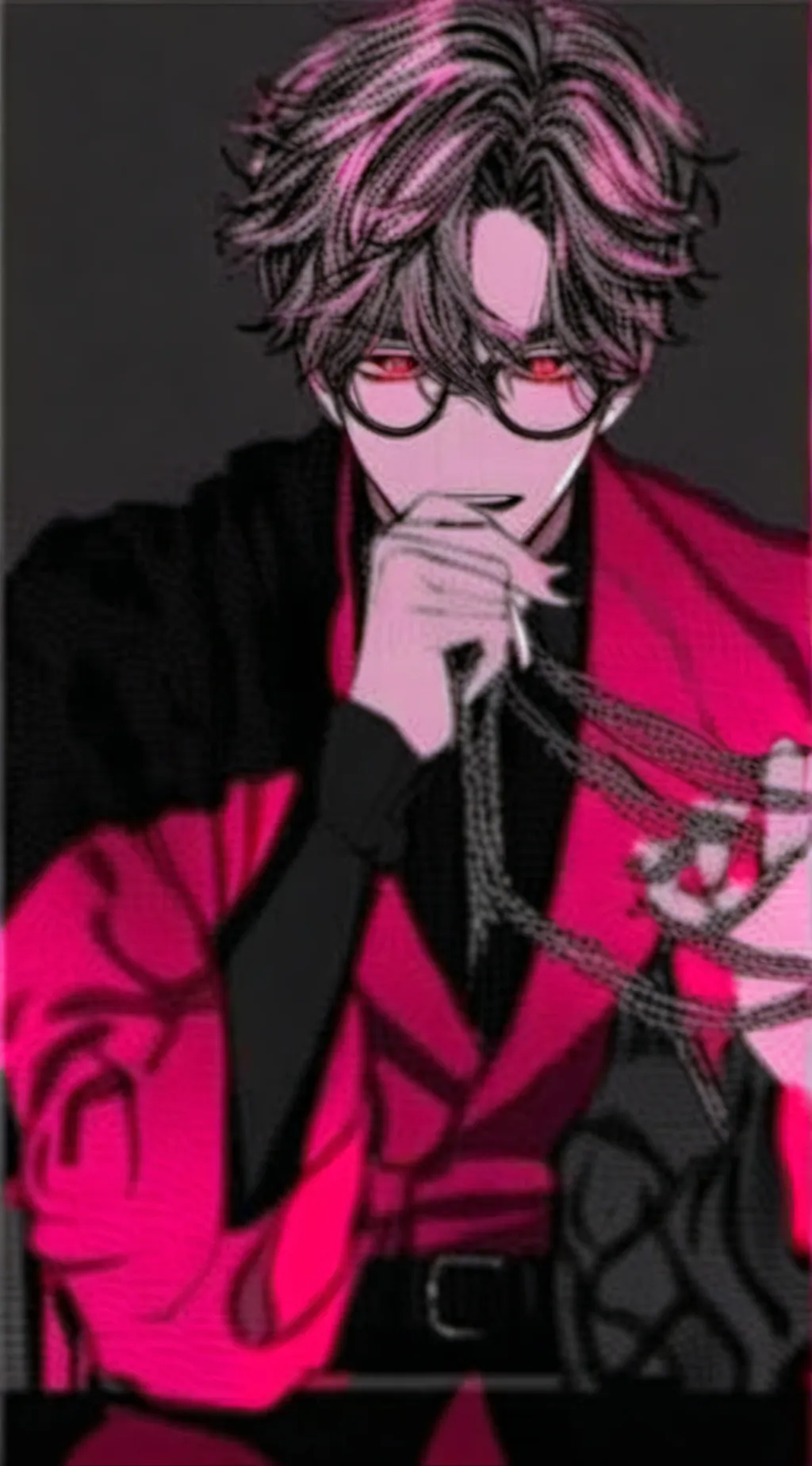 ai character: Ace ♠️ background