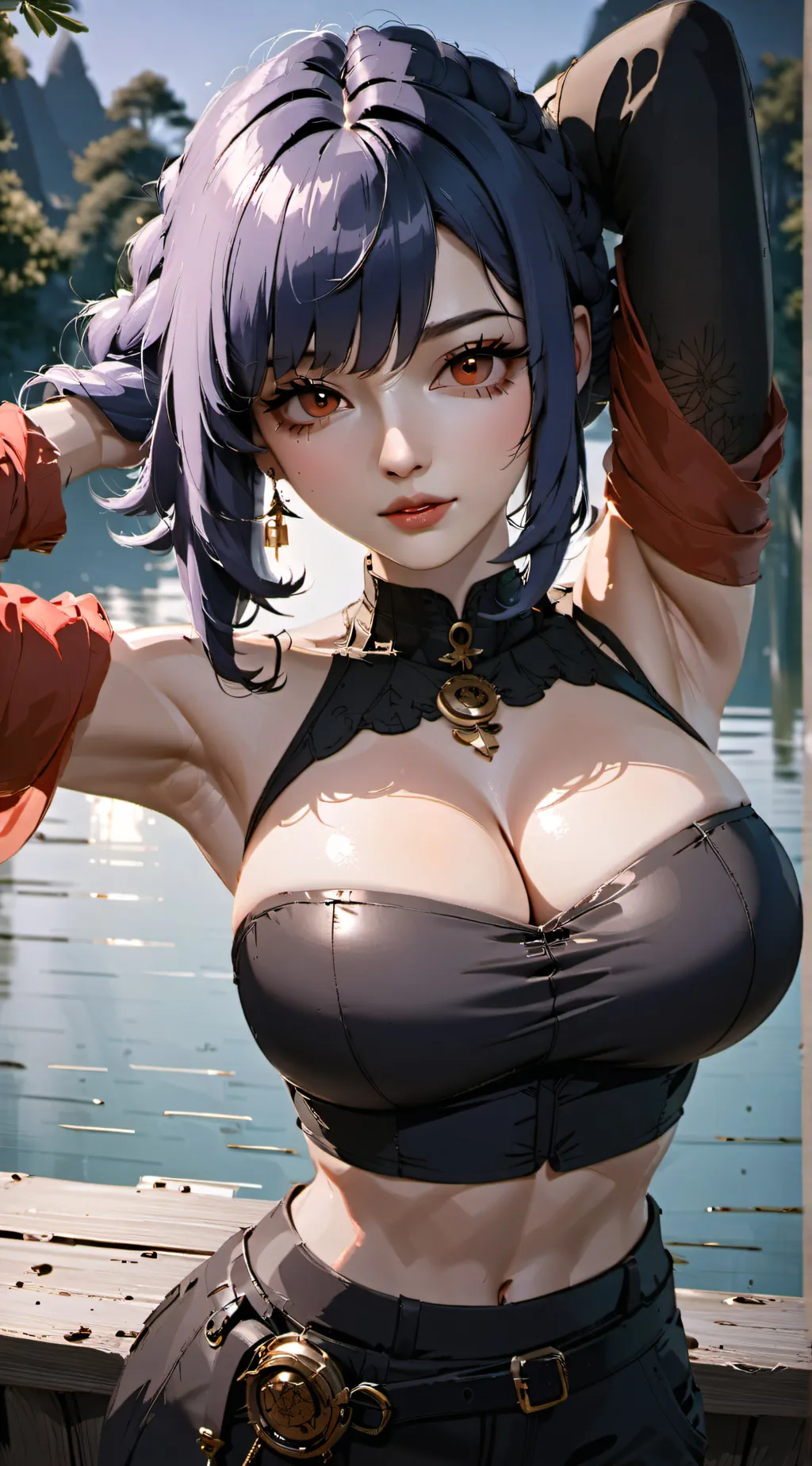 ai character: Iehcnuhfenchiefnc background