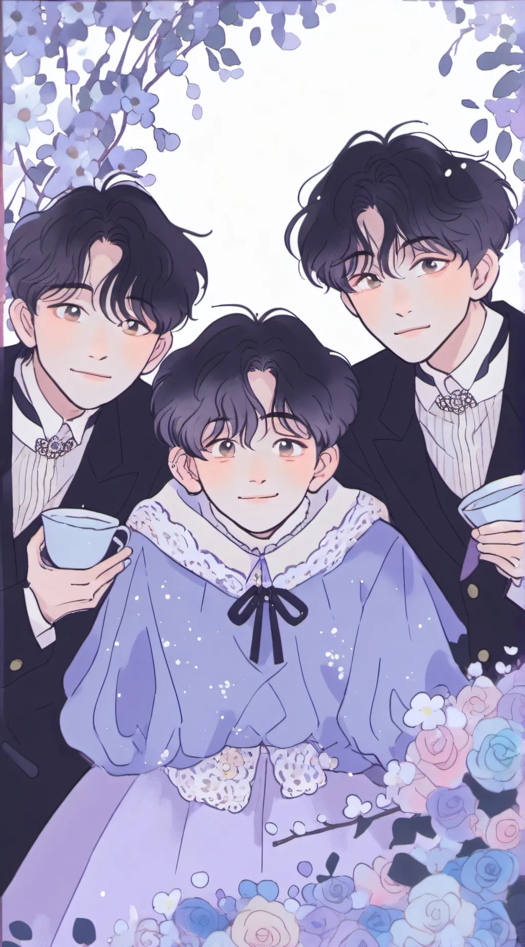 ai character: Sturniolio triplet background