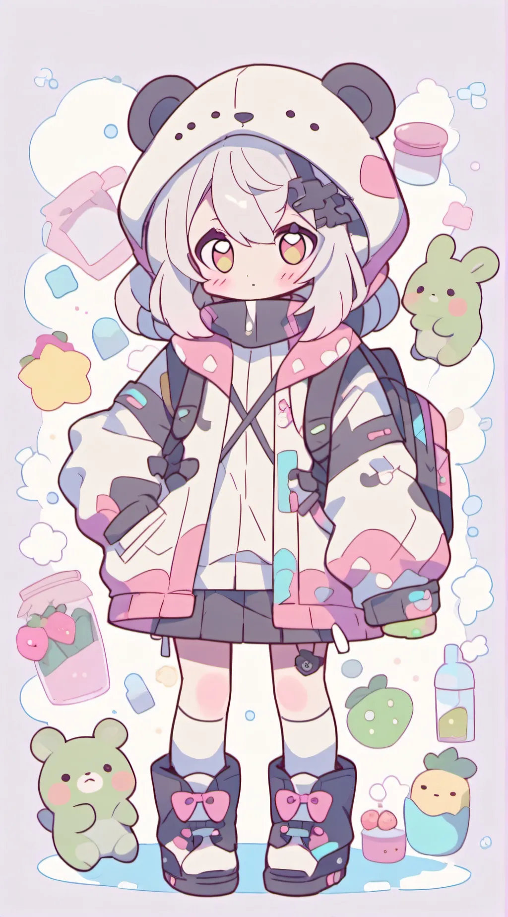 ai character: ivy background