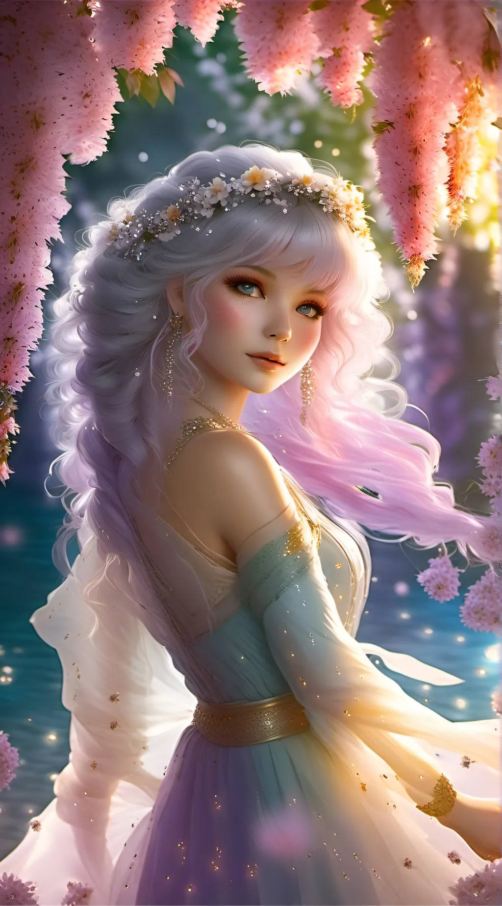 ai character: Estelle  background