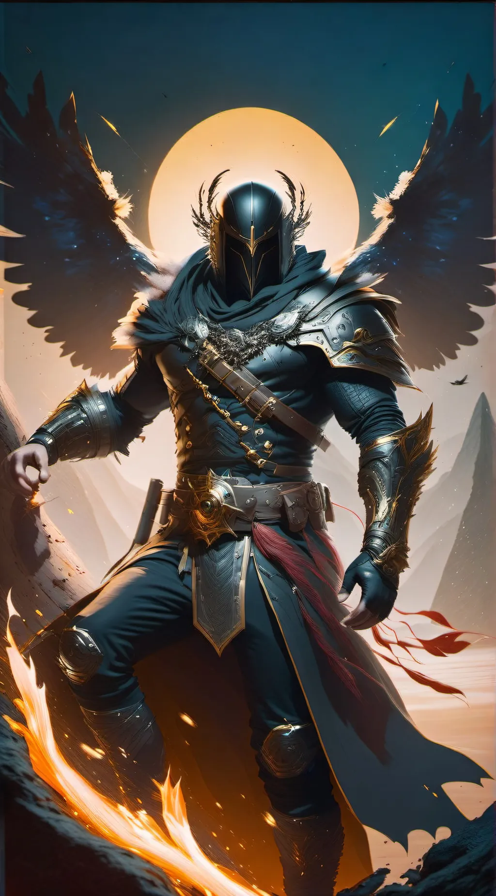 ai character: Ian background