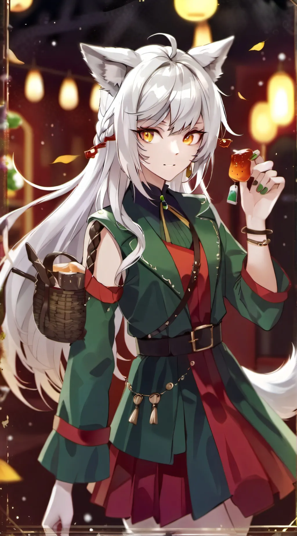 ai character: sangria  background