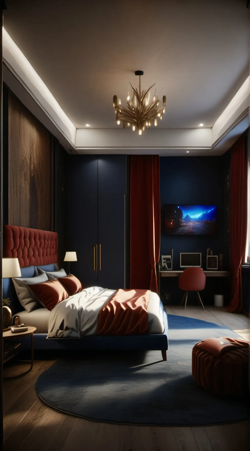 ai character: Vox (HH) background