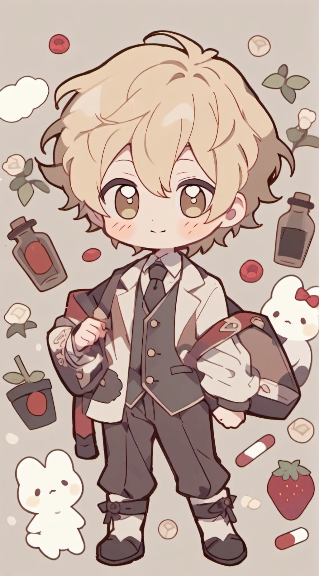 ai character: MHA! background