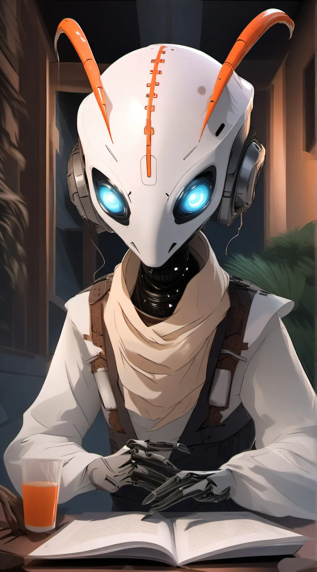 ai character: Eva background