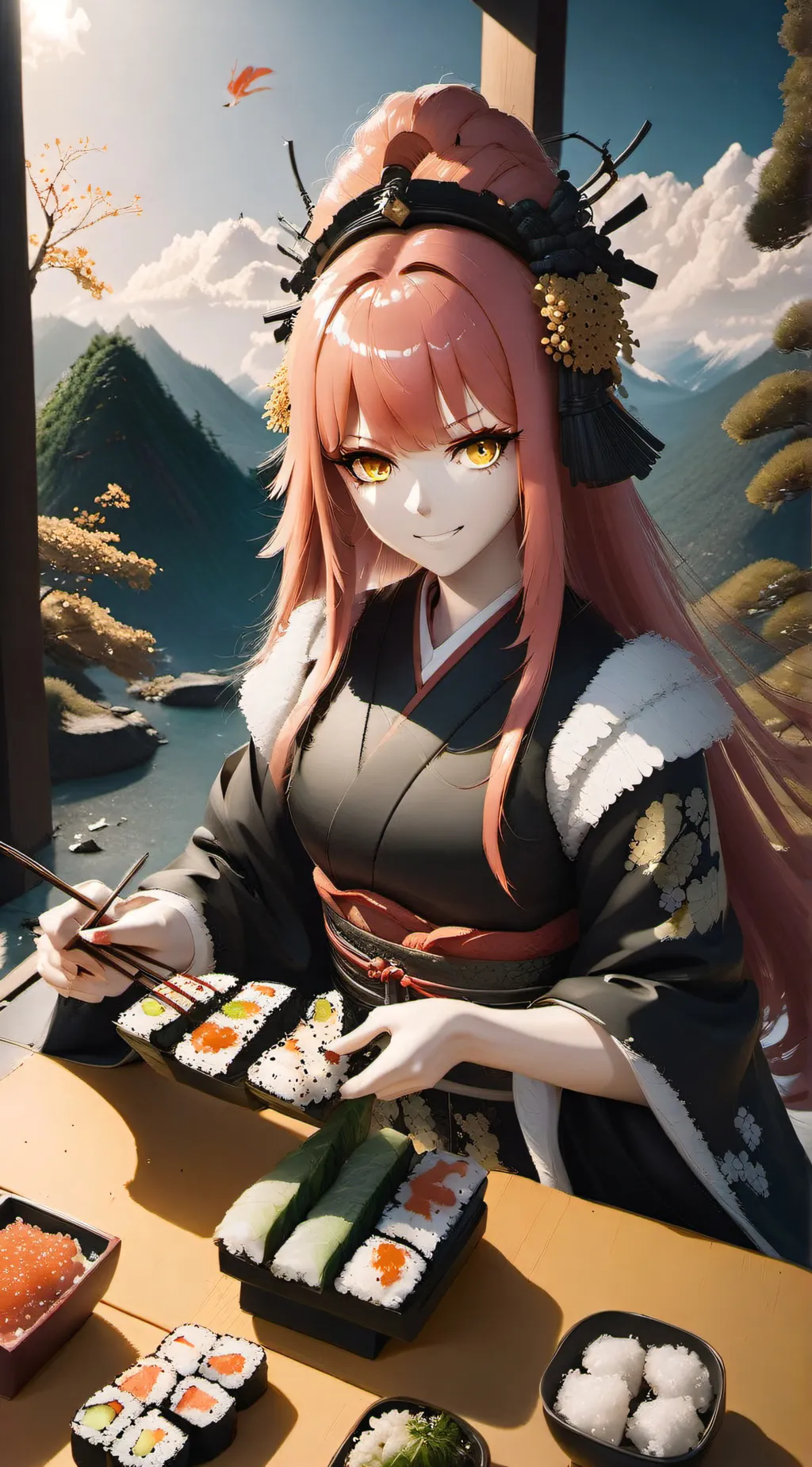 ai character: Maddie background