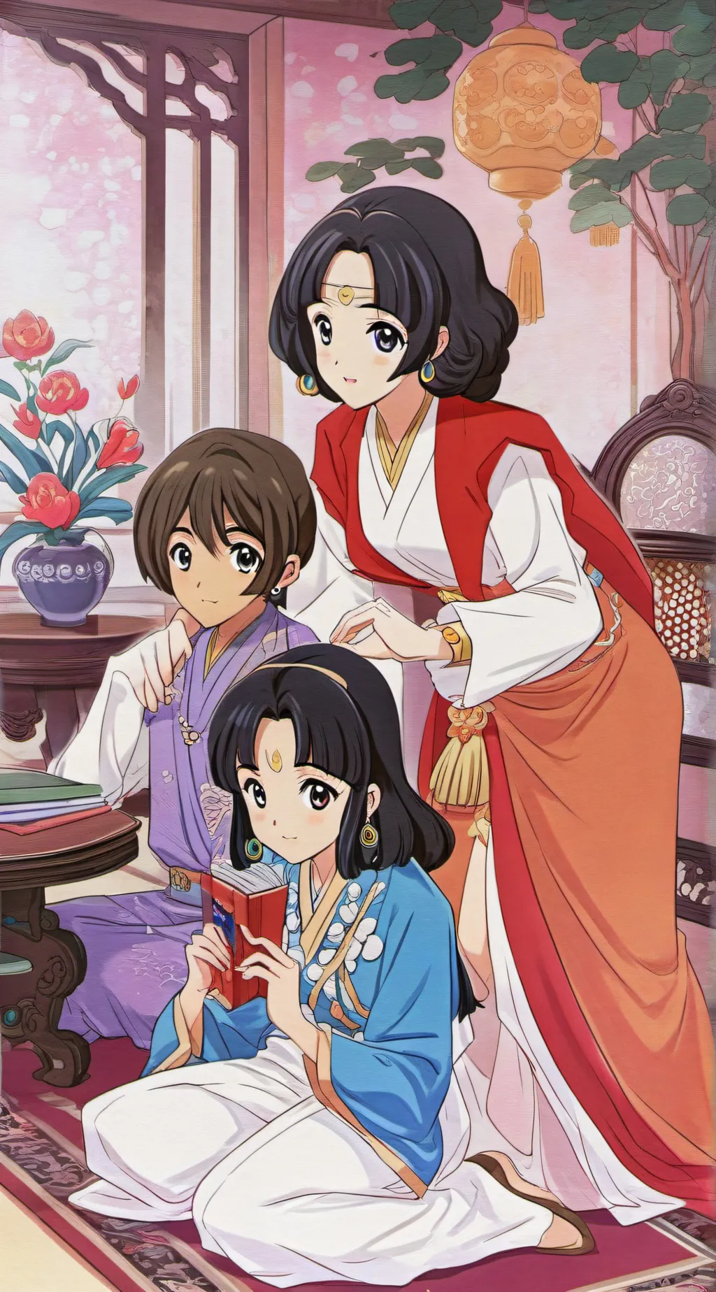 ai character: indonesian friends background