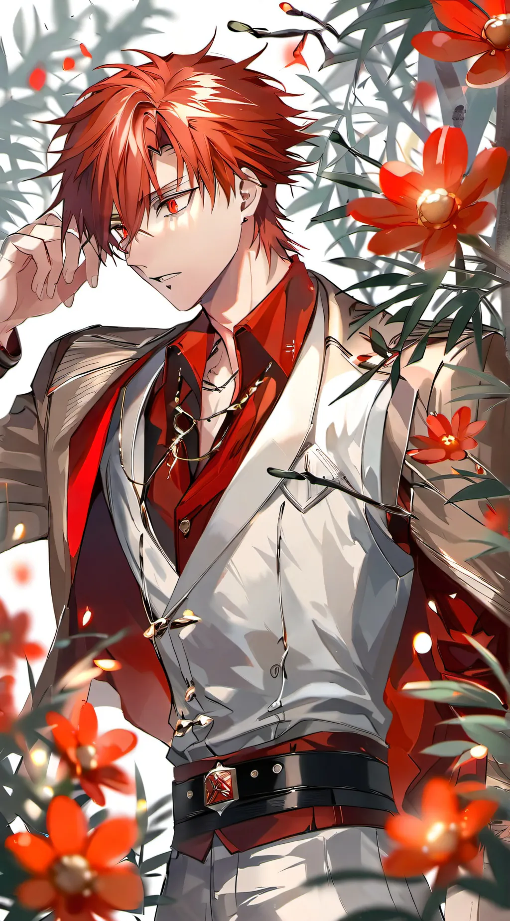 ai character: kirishima background