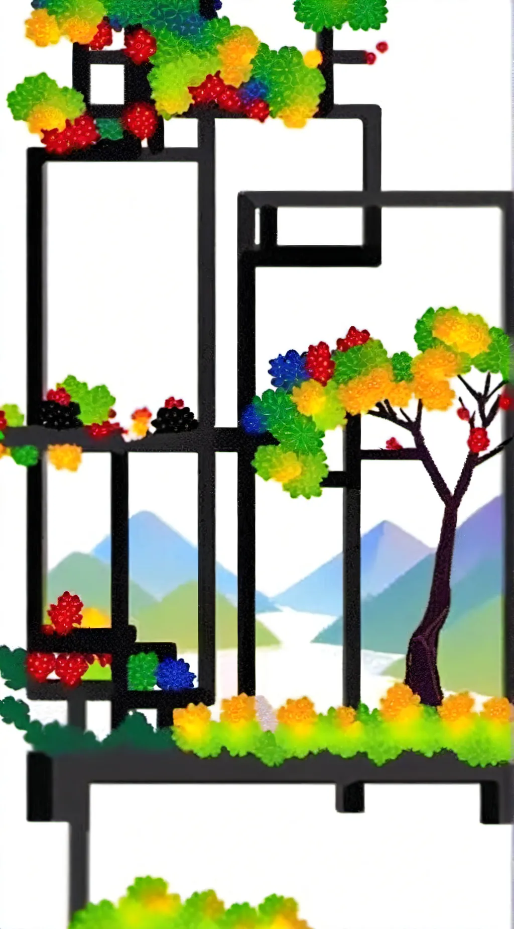 ai character: ST X BG background