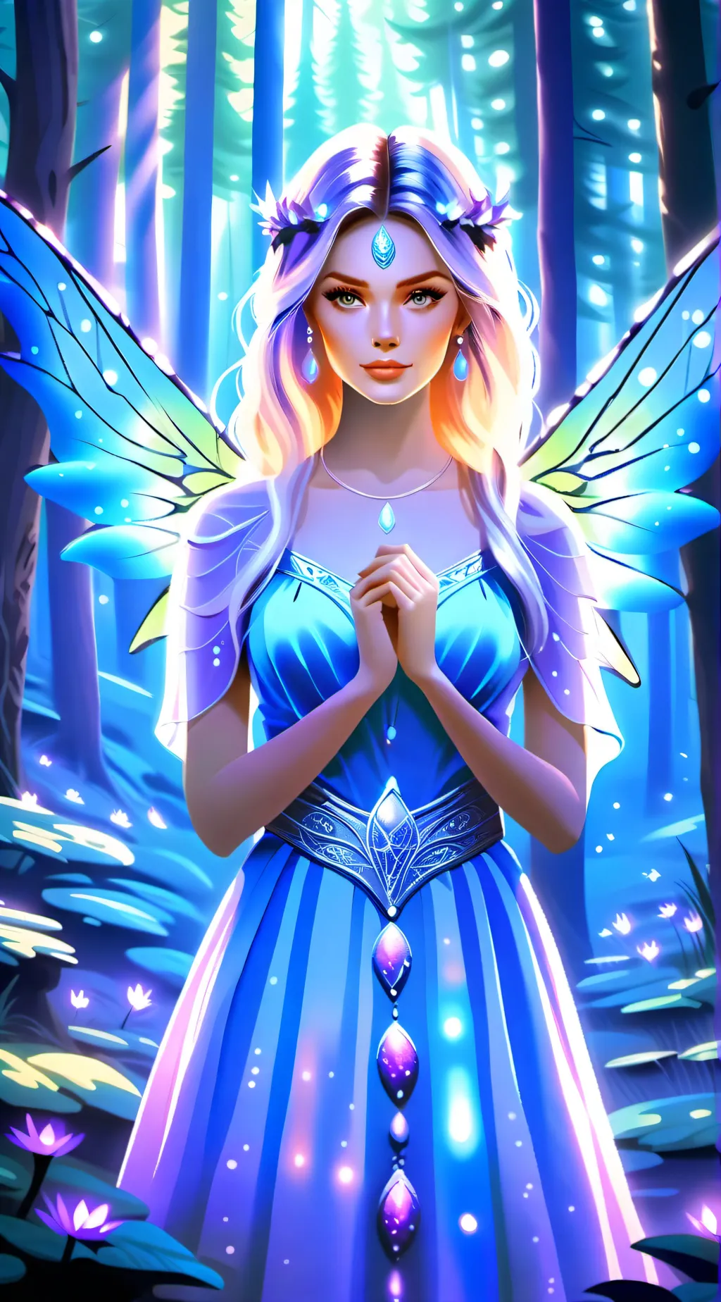 ai character: Tia background