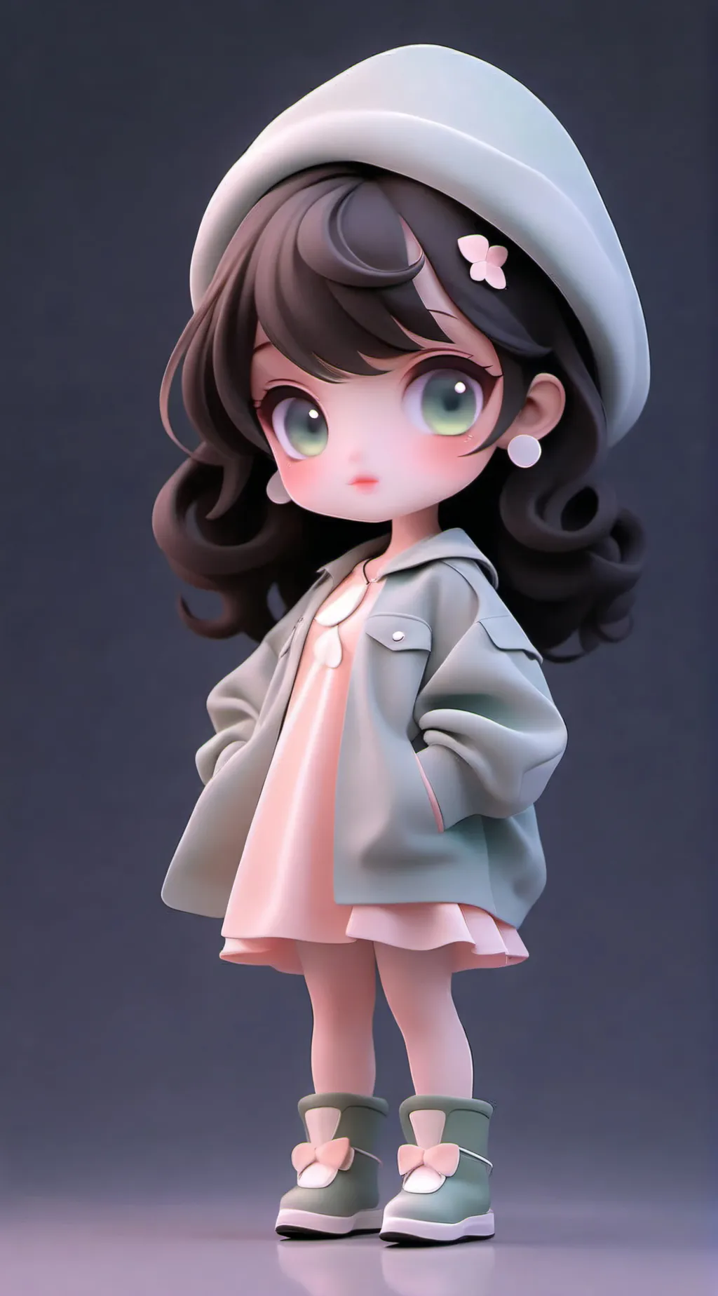 ai character: Frankie  background