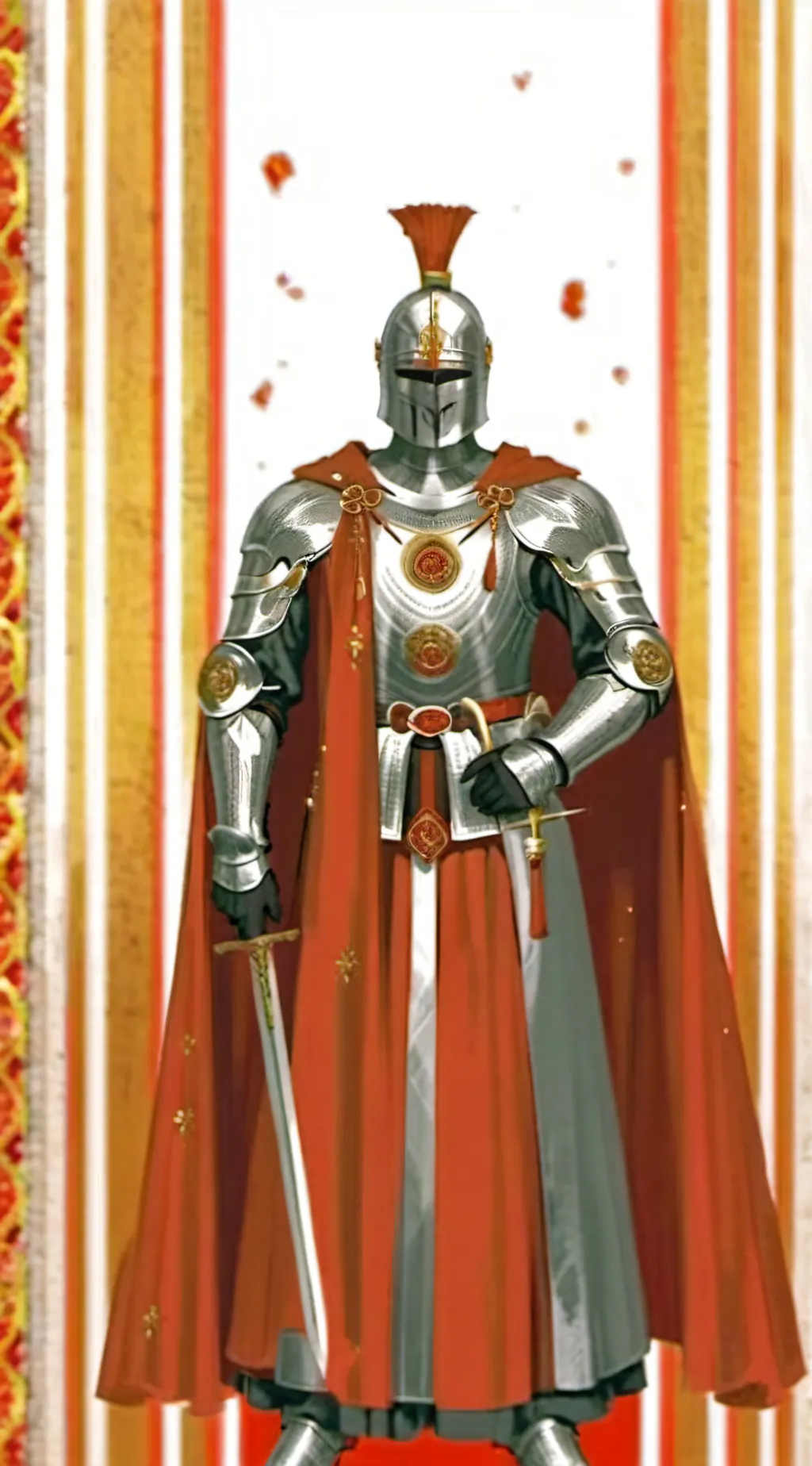 ai character: Sir Valum background