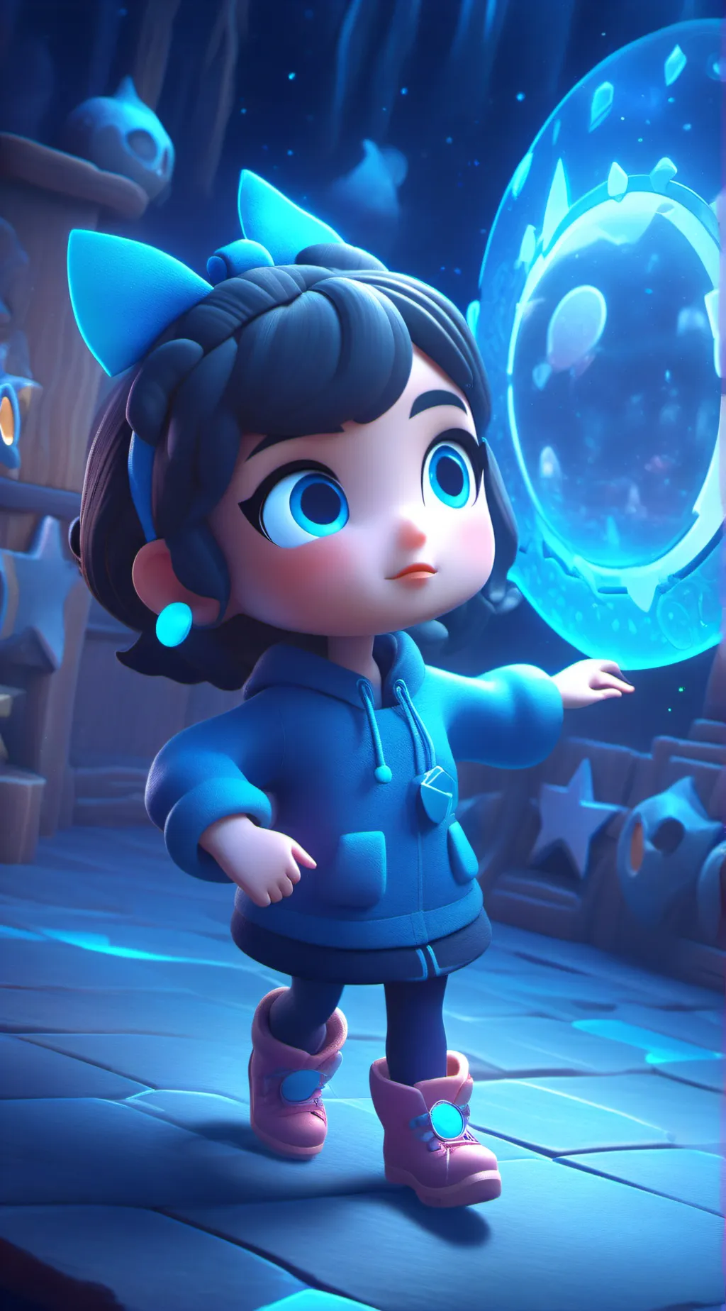 ai character: McKinley  background