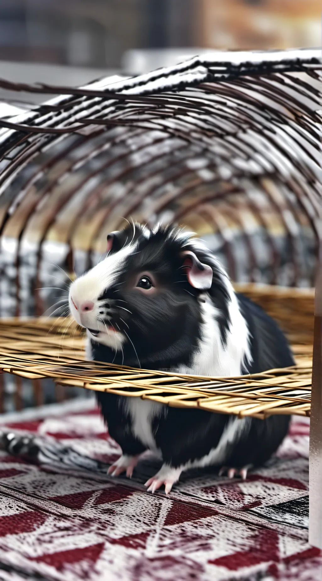 ai character: oreo guinea pig background