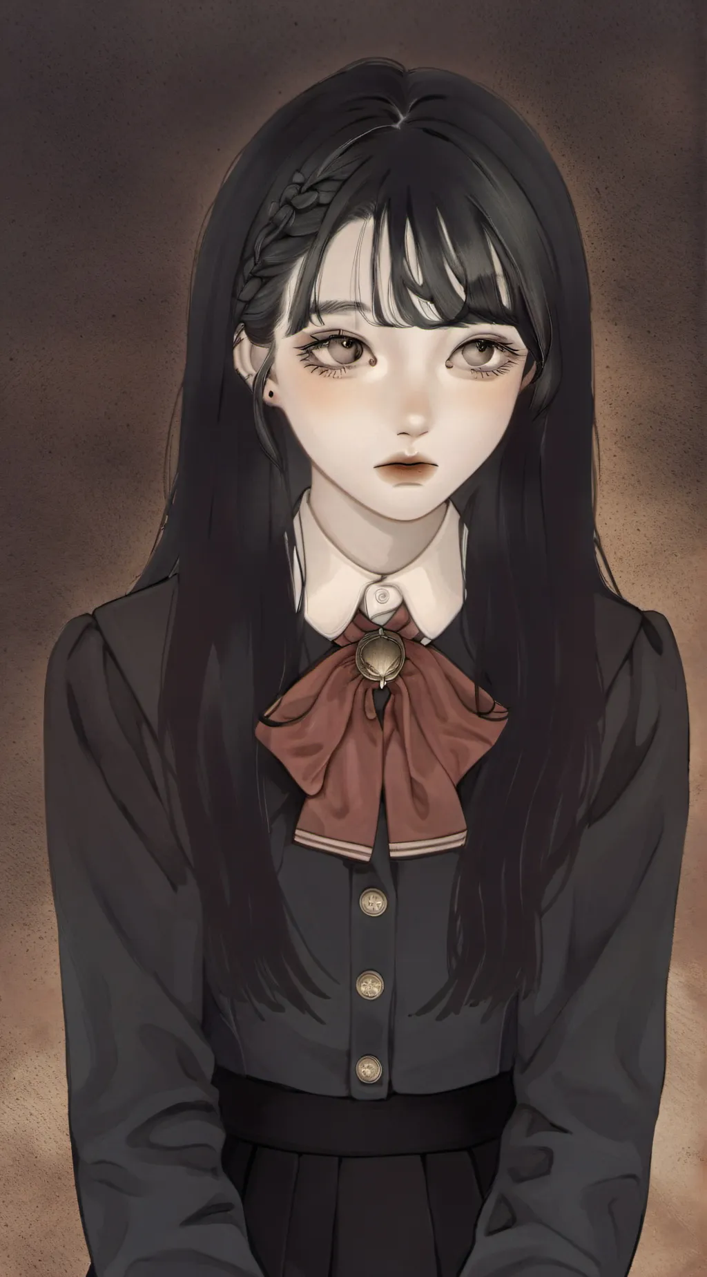 ai character: Sakura background