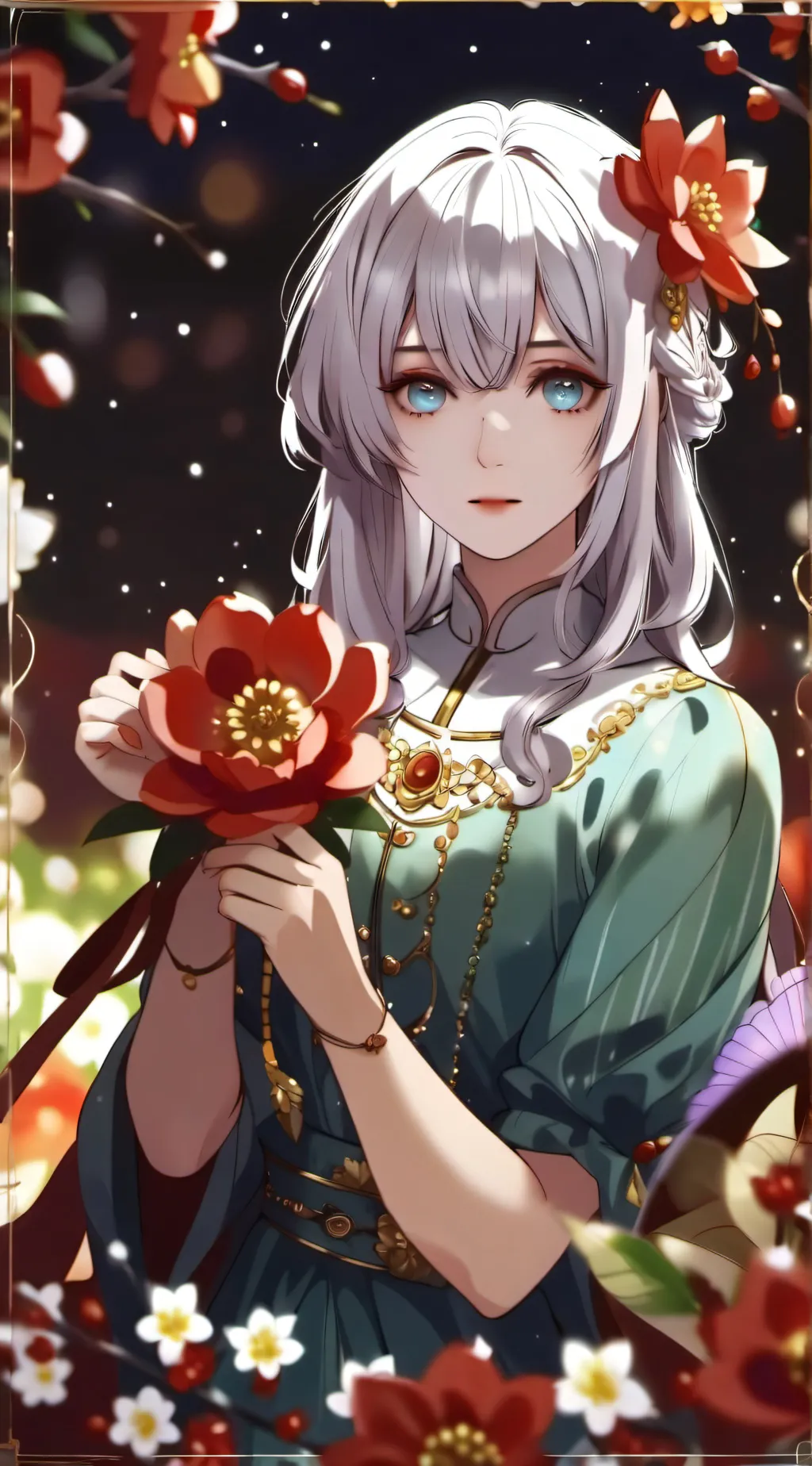 ai character: emily background