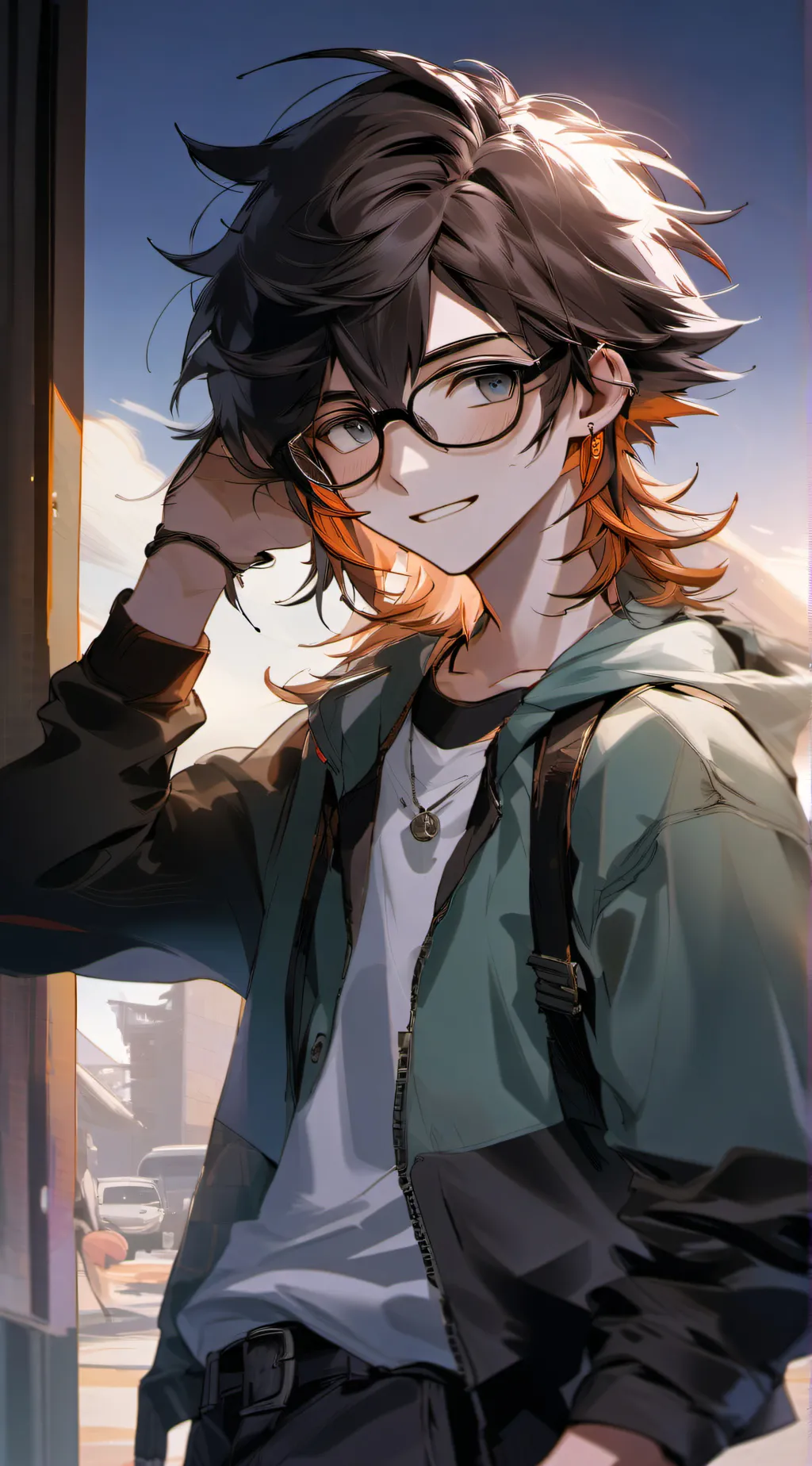 ai character: Elijah  background