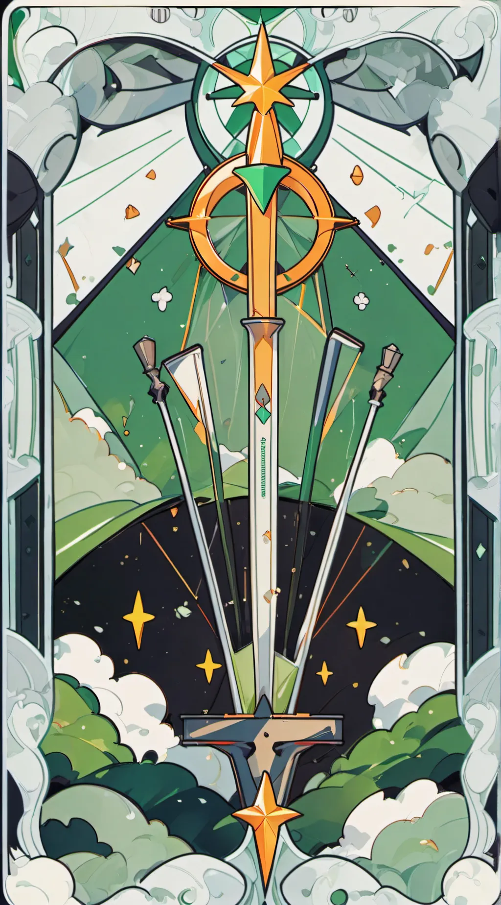 ai character: Broken  background