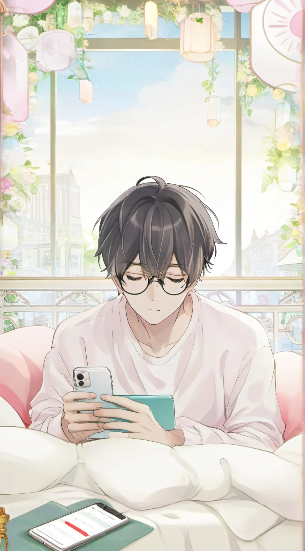 ai character: paul🔥♥️rommate  background