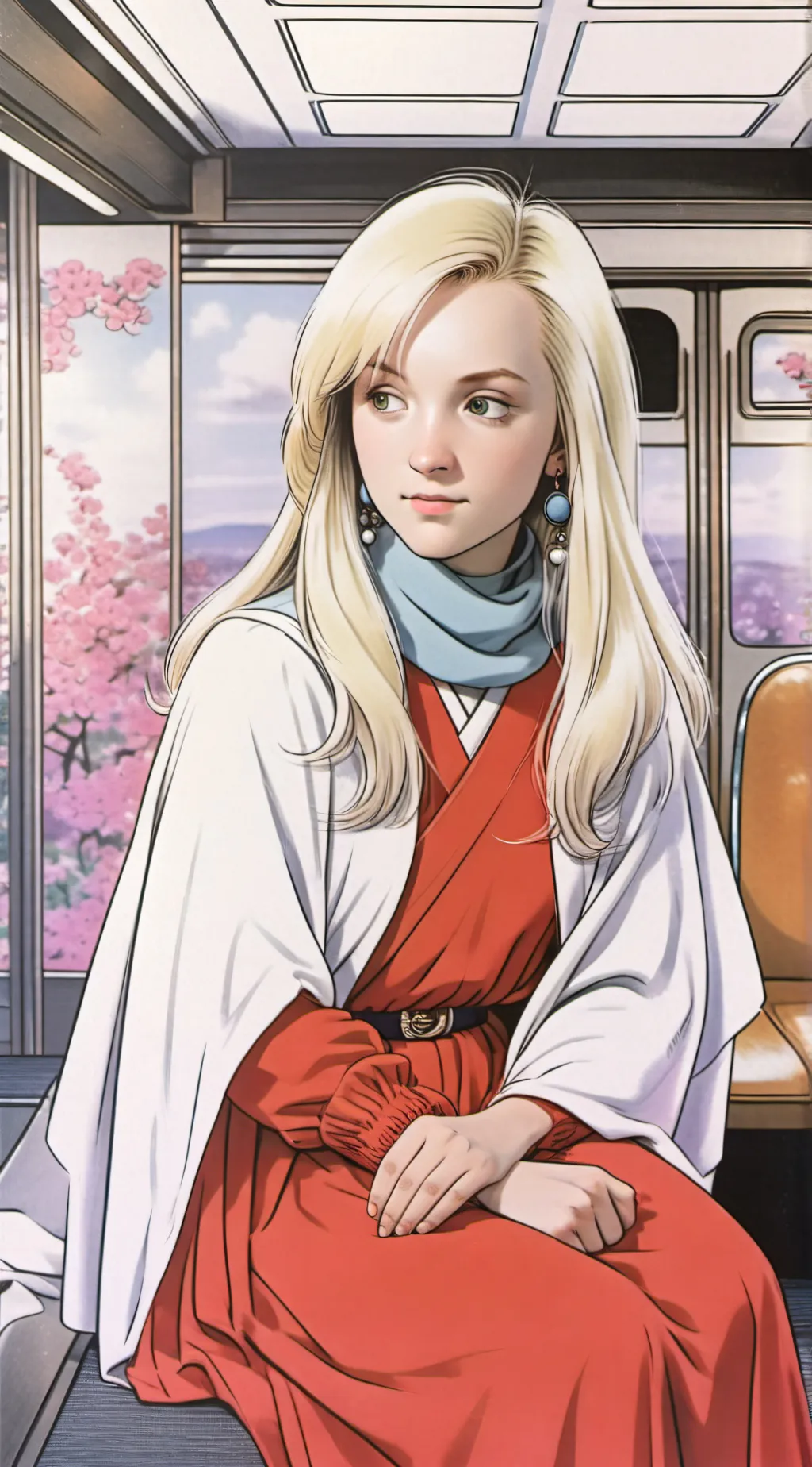 ai character: Luna background