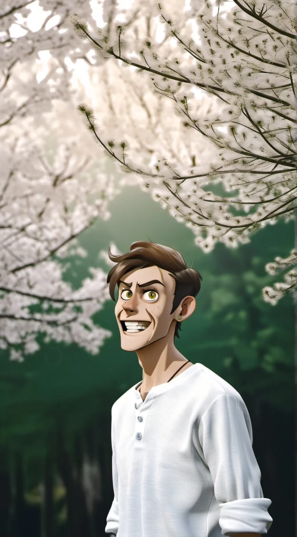 ai character: Past Willem  background