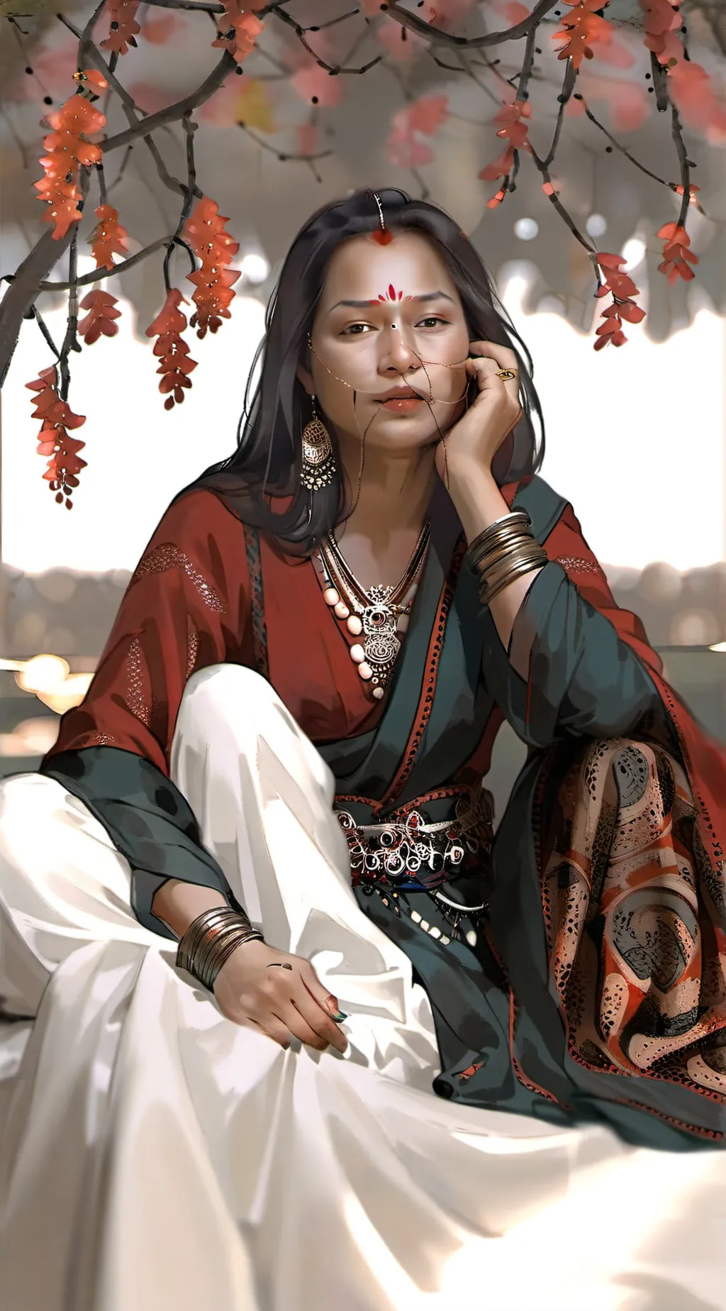 ai character: lily  background