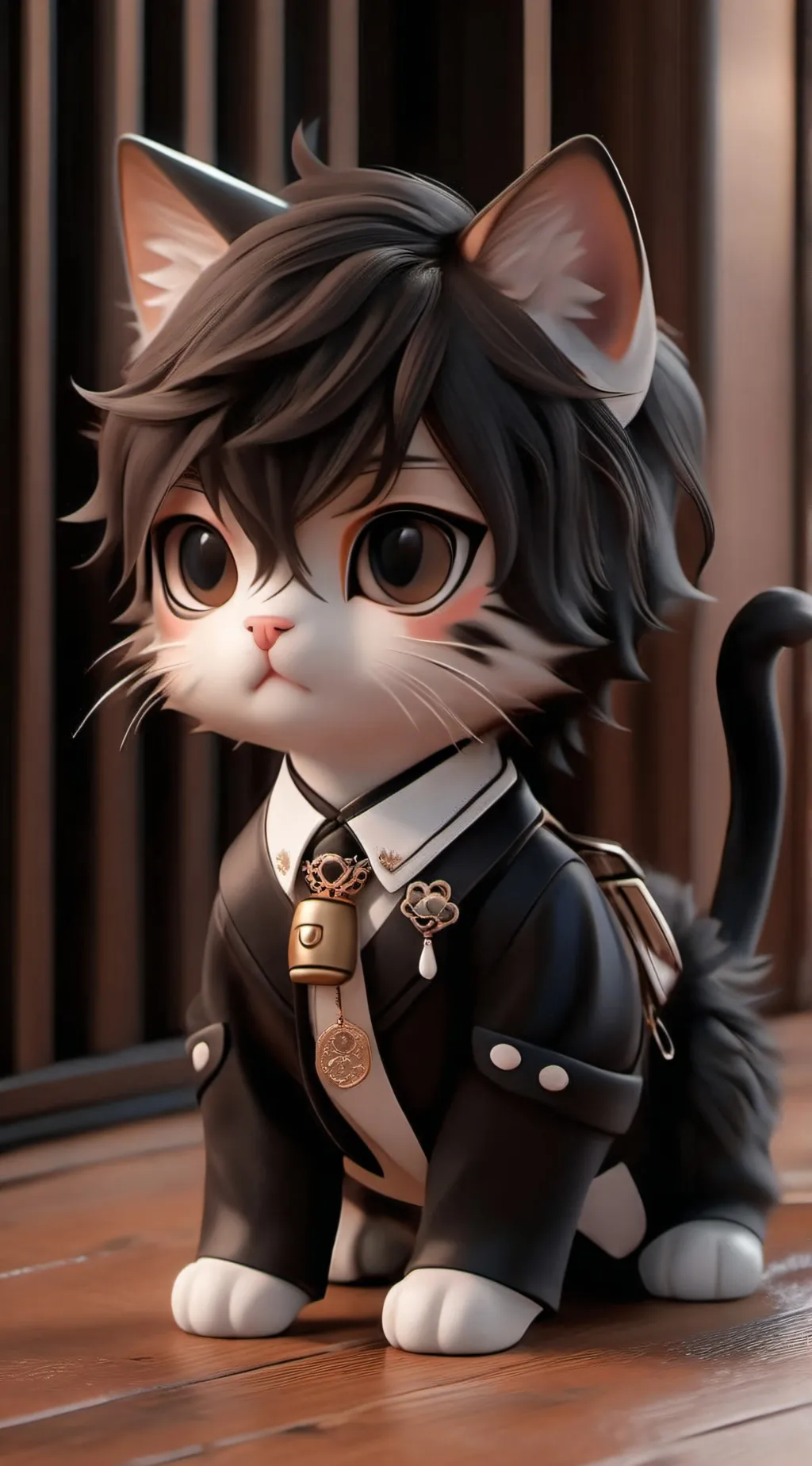 ai character: Kit (brawl stars)  background