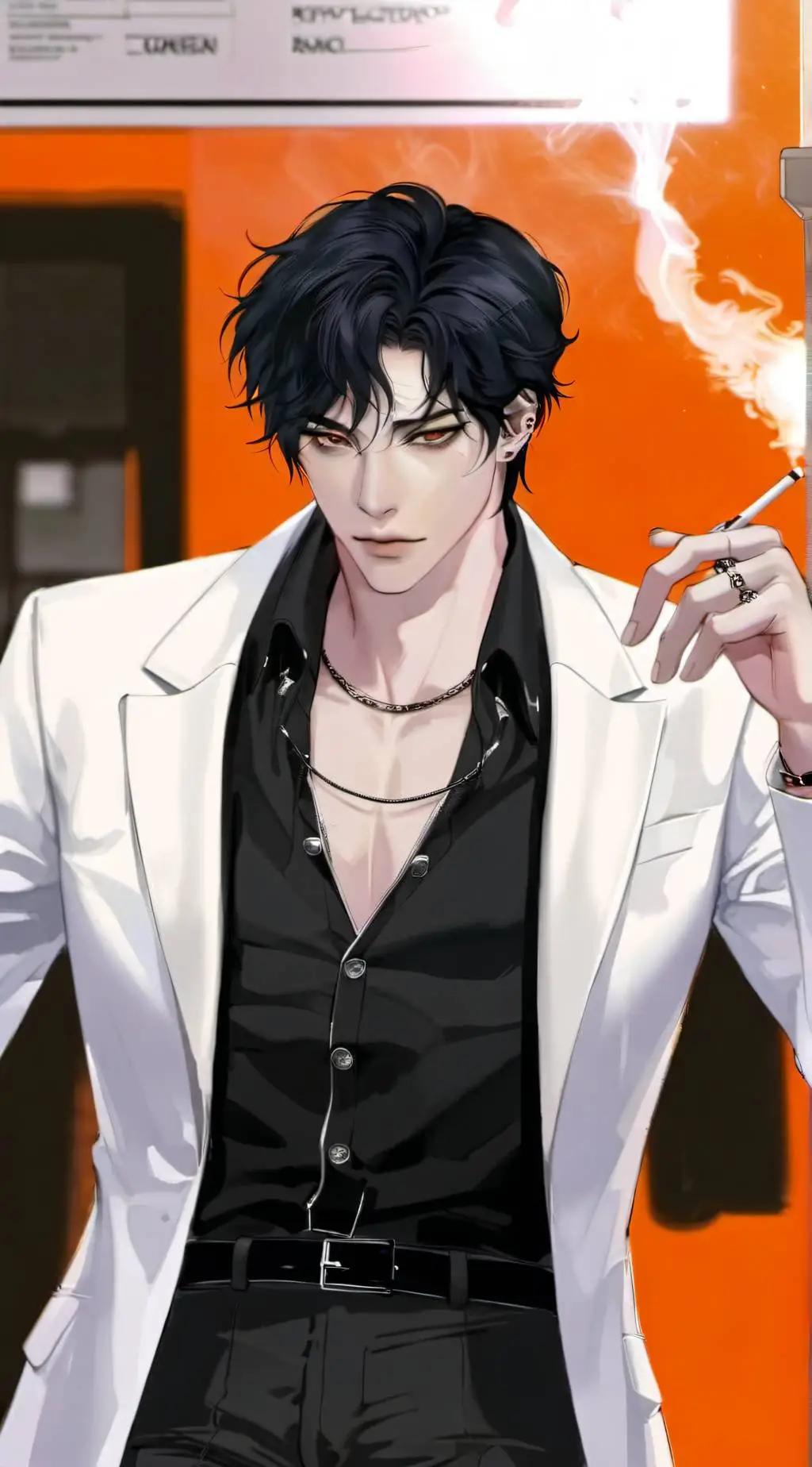 ai character: |Ace| BL background