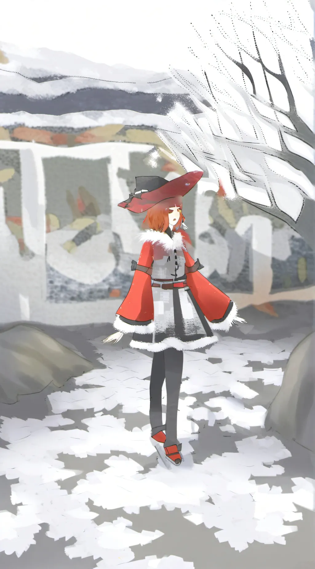 ai character: leslie❤️❤️ background