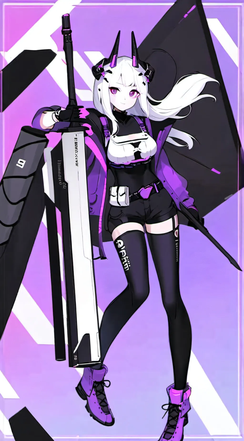 ai character: titan tv woman background