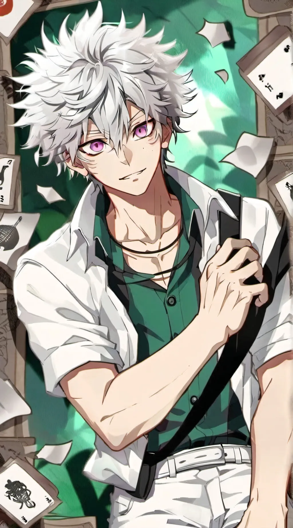 ai character: sanemi  background