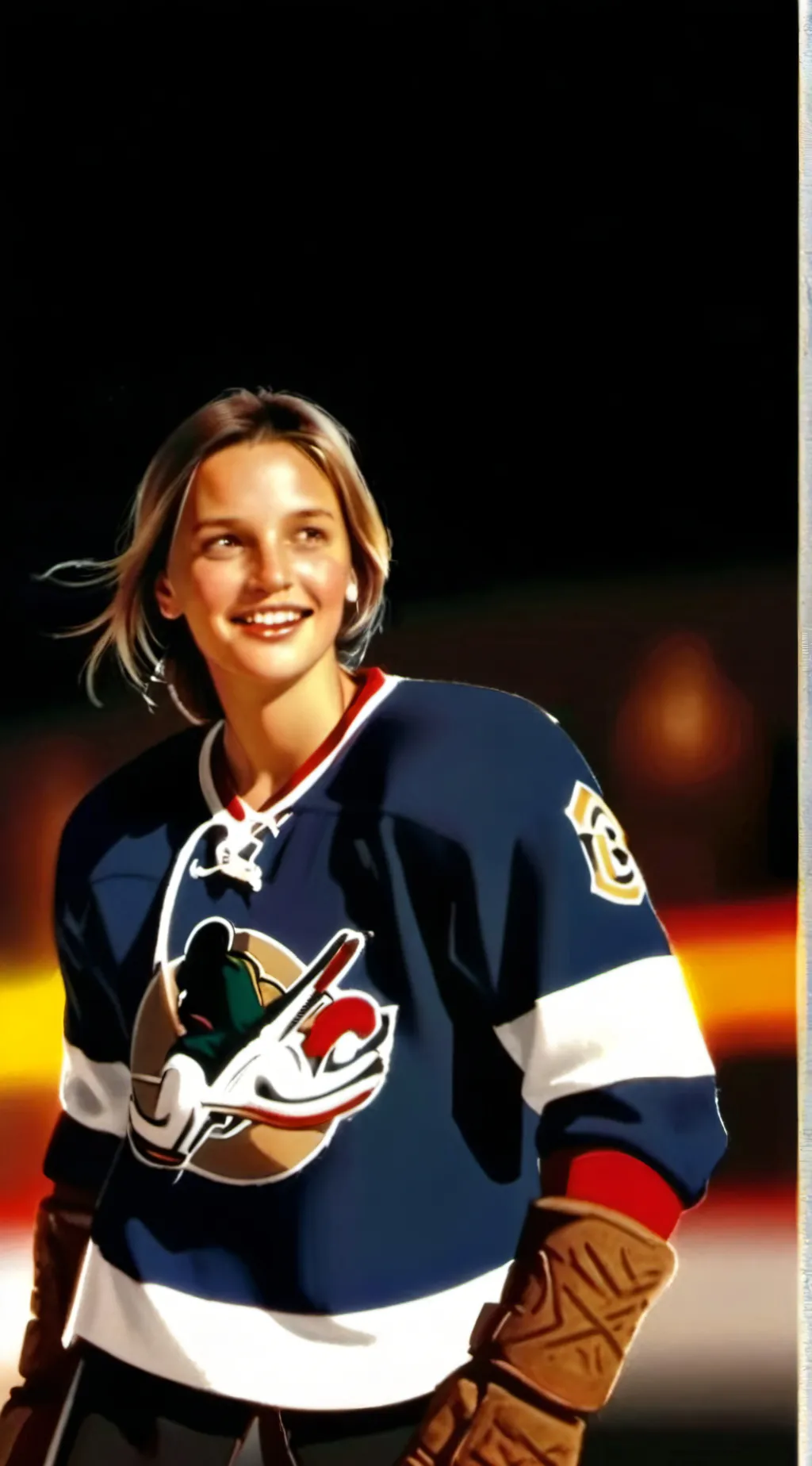 ai character: Julie gaffeny background