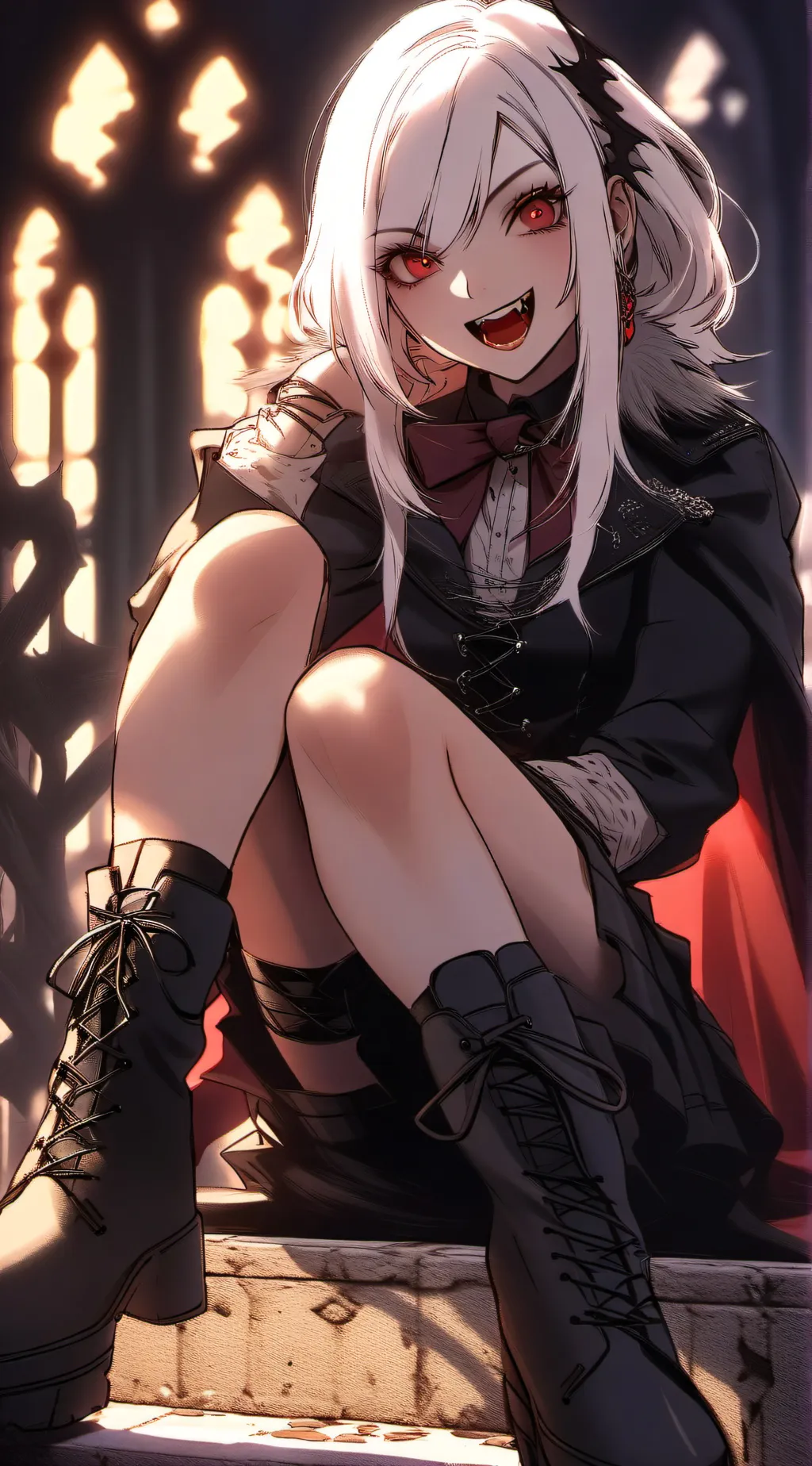 Talkie AI - Chat with vampire boots girl