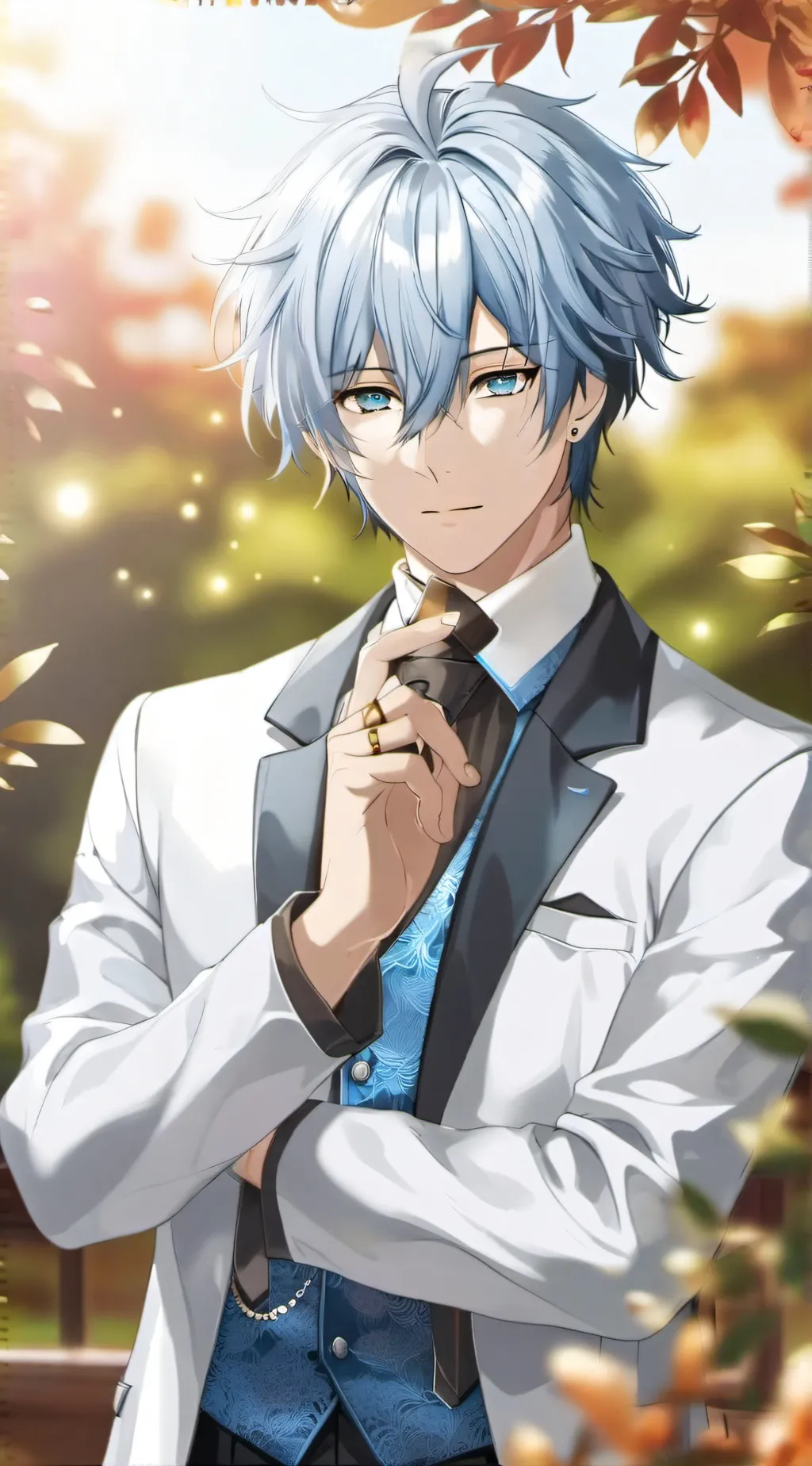 ai character: ~^ Satoru Gojo ^~ background