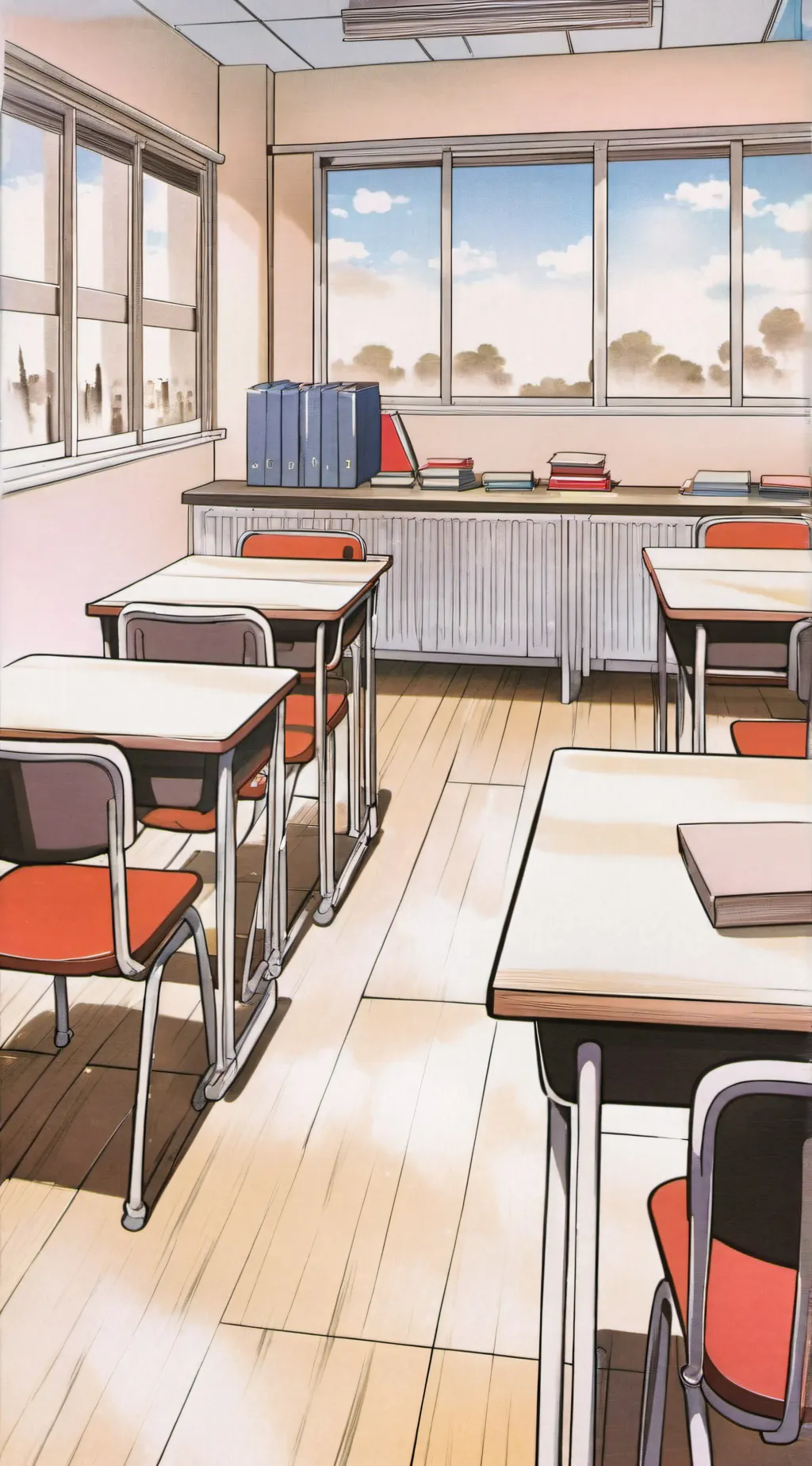 ai character: fpe McDonald's ^^ background