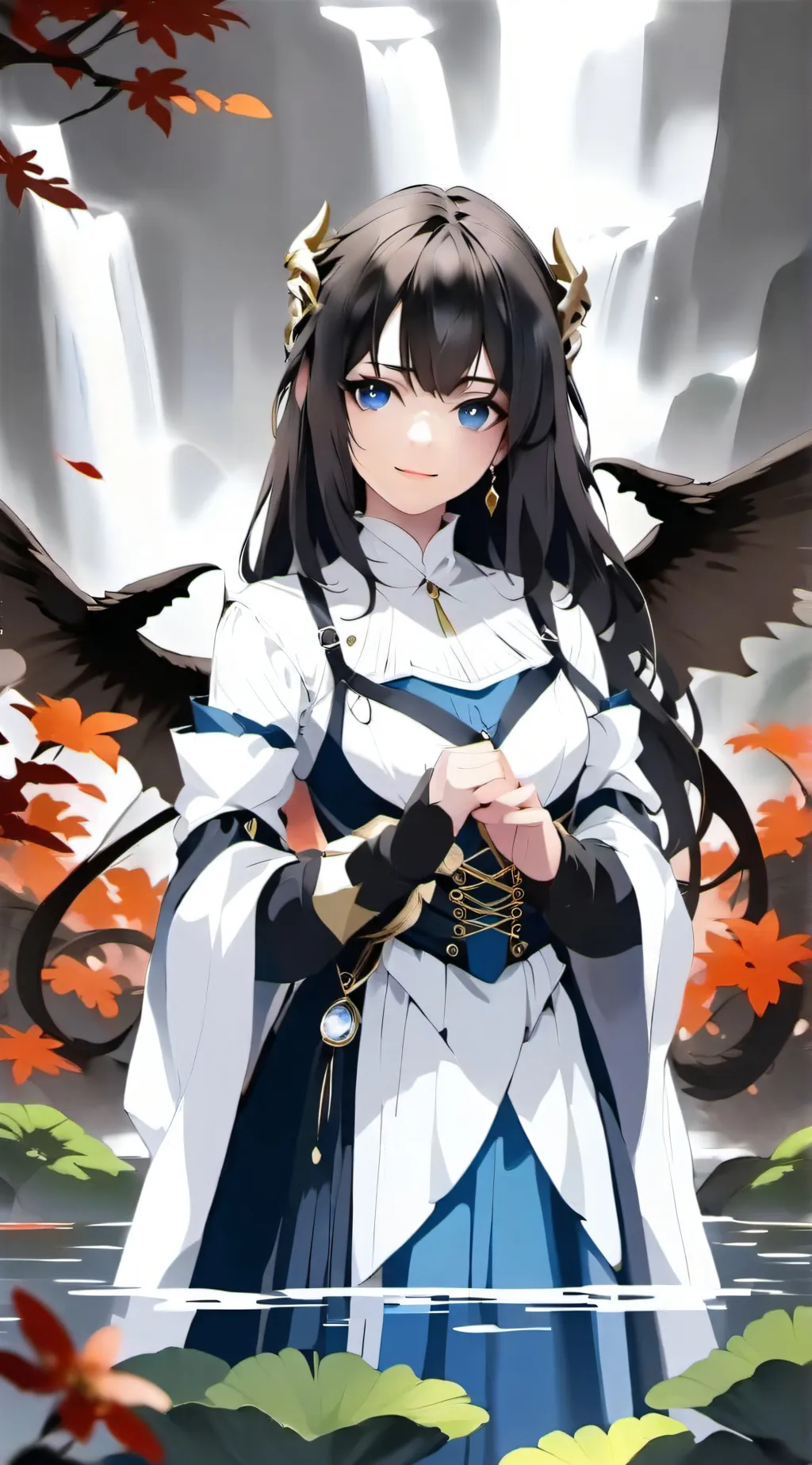 ai character: Lily background