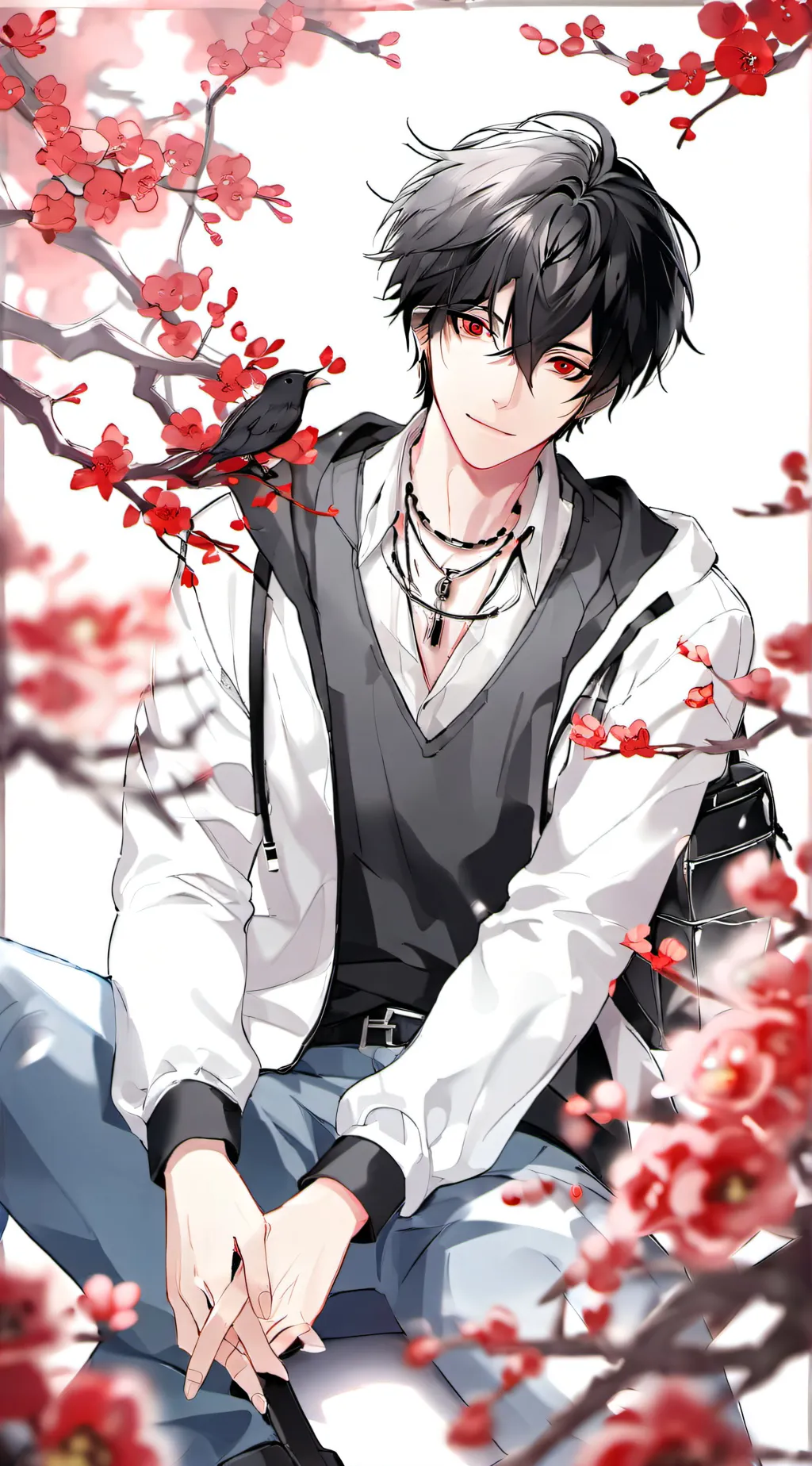 ai character: Xander  background