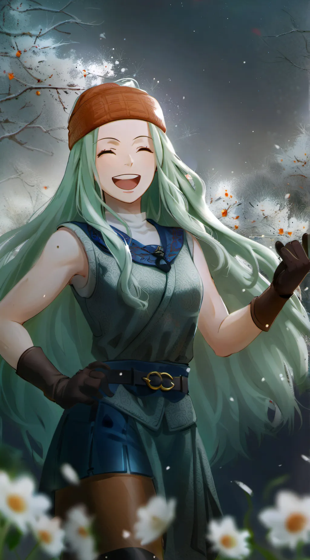 ai character: Ms. Joke background