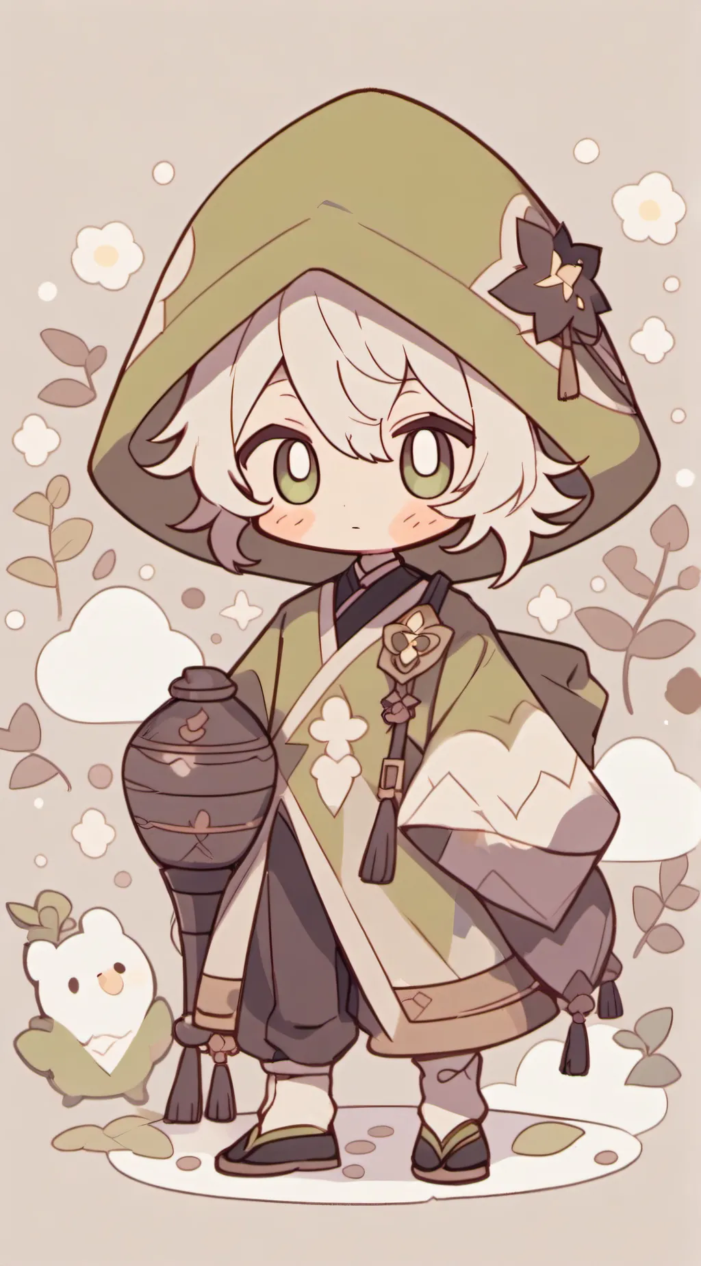 ai character: Runmo&jumpo background