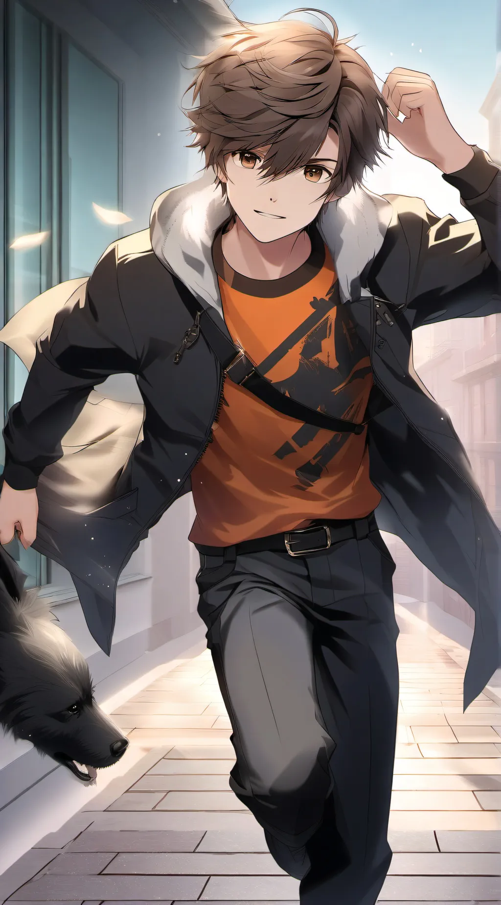 ai character: Austin background