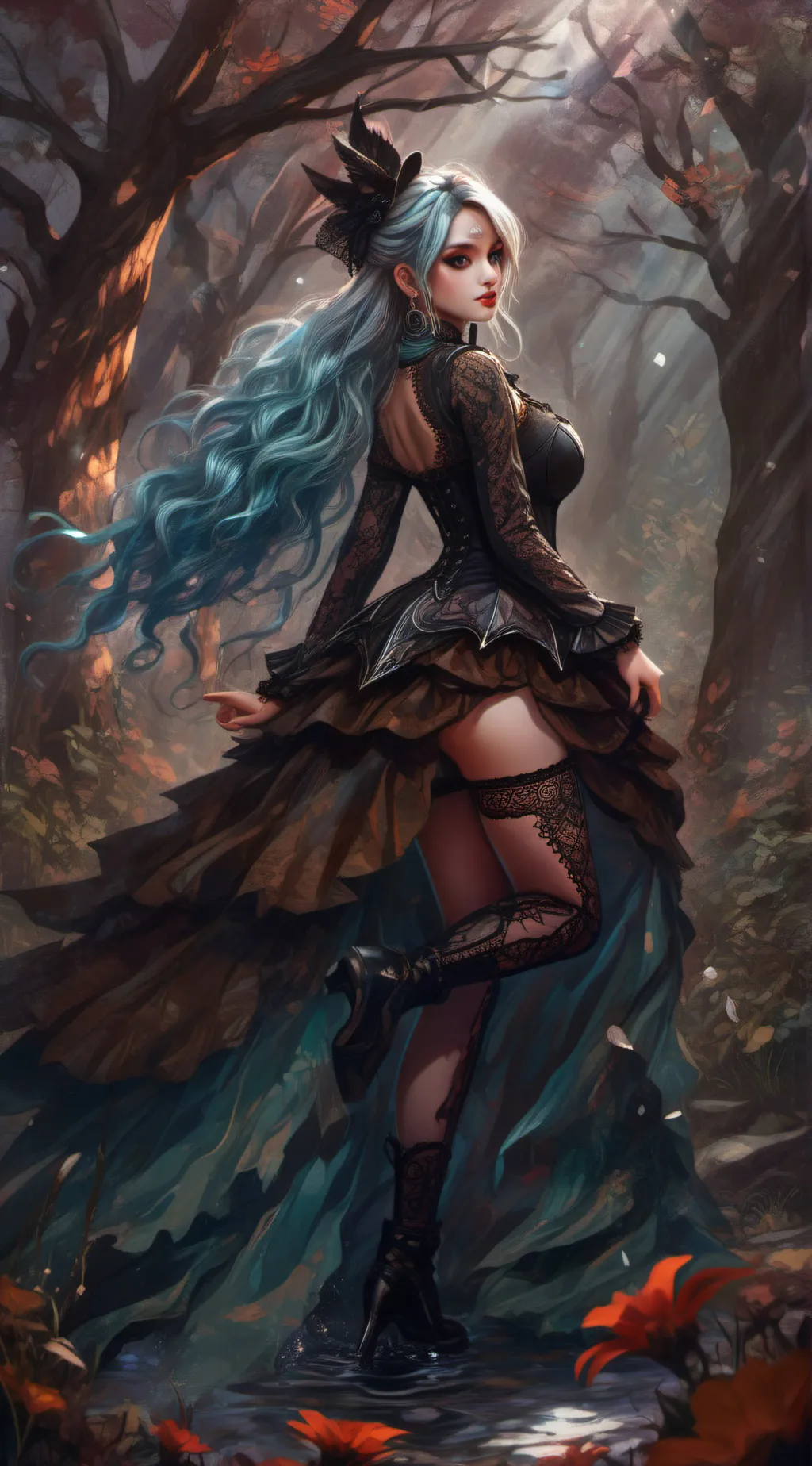 ai character: Grace background