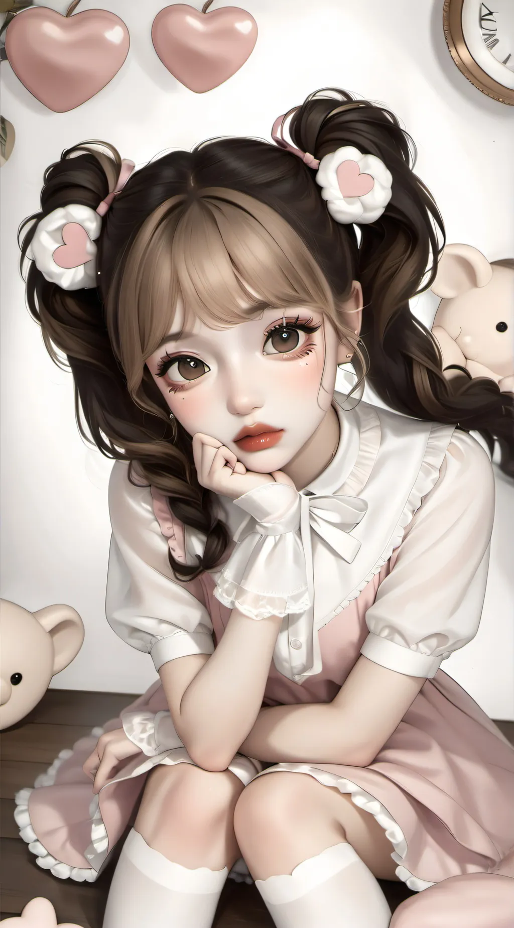 ai character: melanie martinez  background